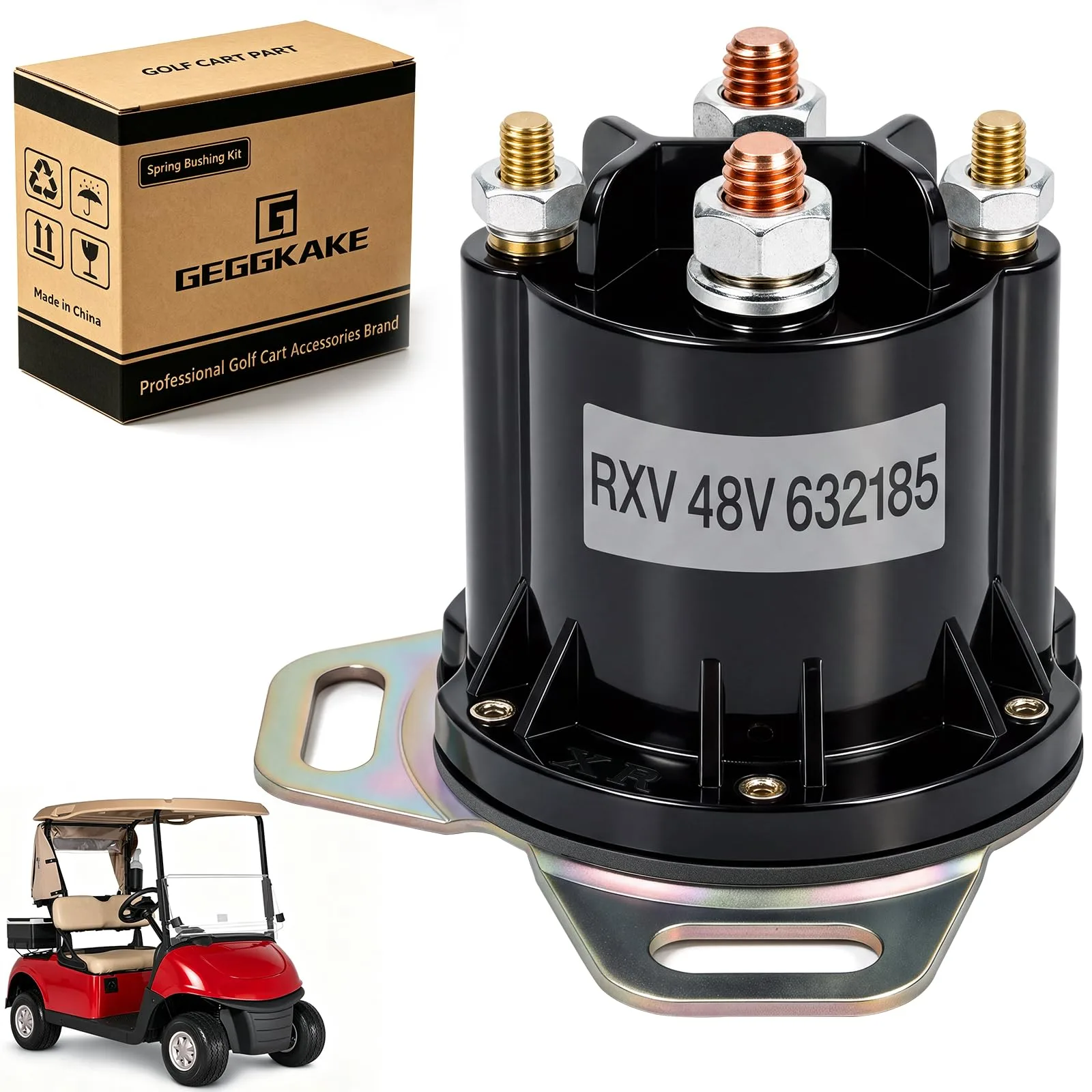Geggkake 48V Solenoid for E-Z-GO RXV, 624317 649373