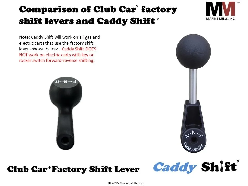 Caddy Shift 1310003 Shifter Handle for Club Car DS image 4