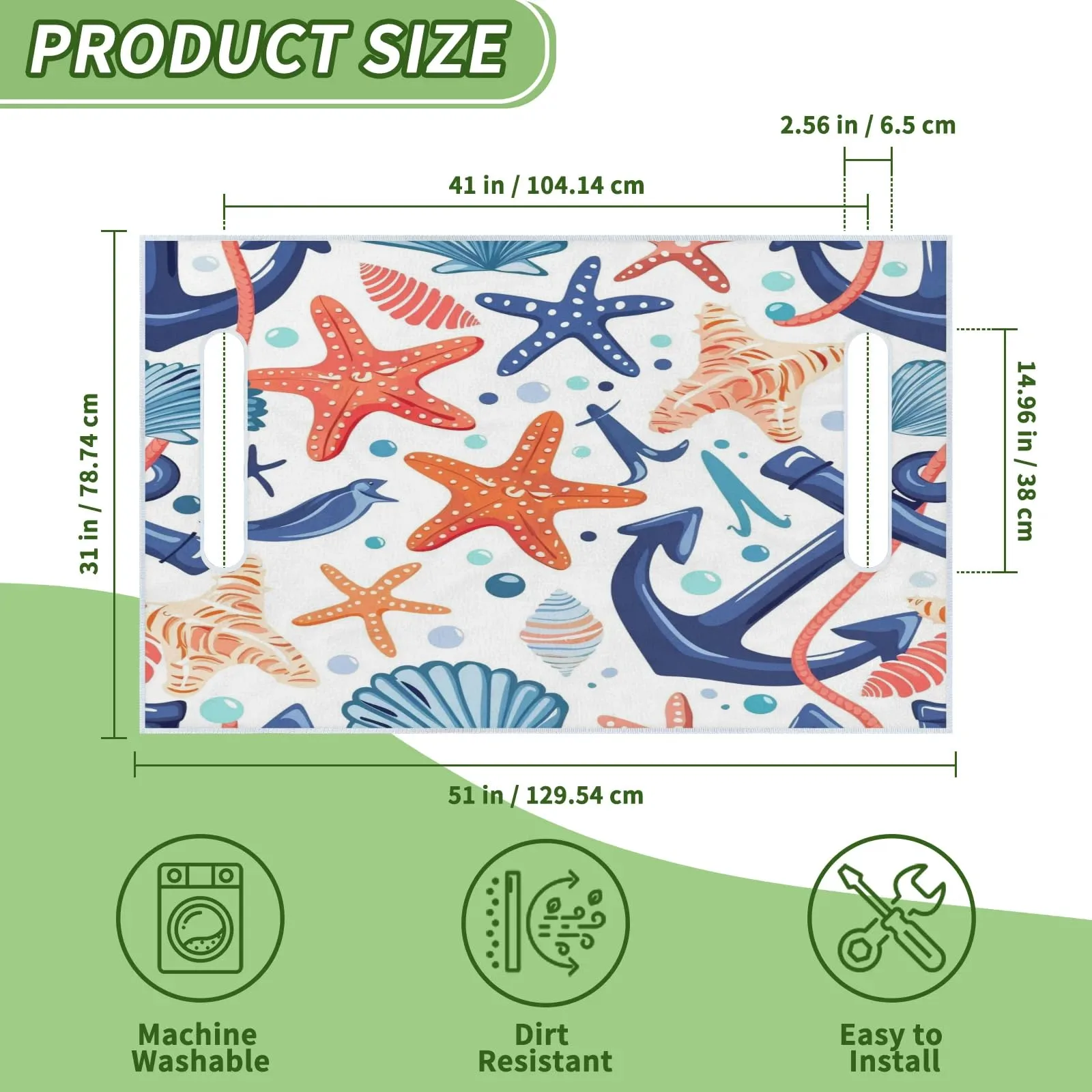 Tiveruda Golf Cart Seat Cover for Double Seats image 2