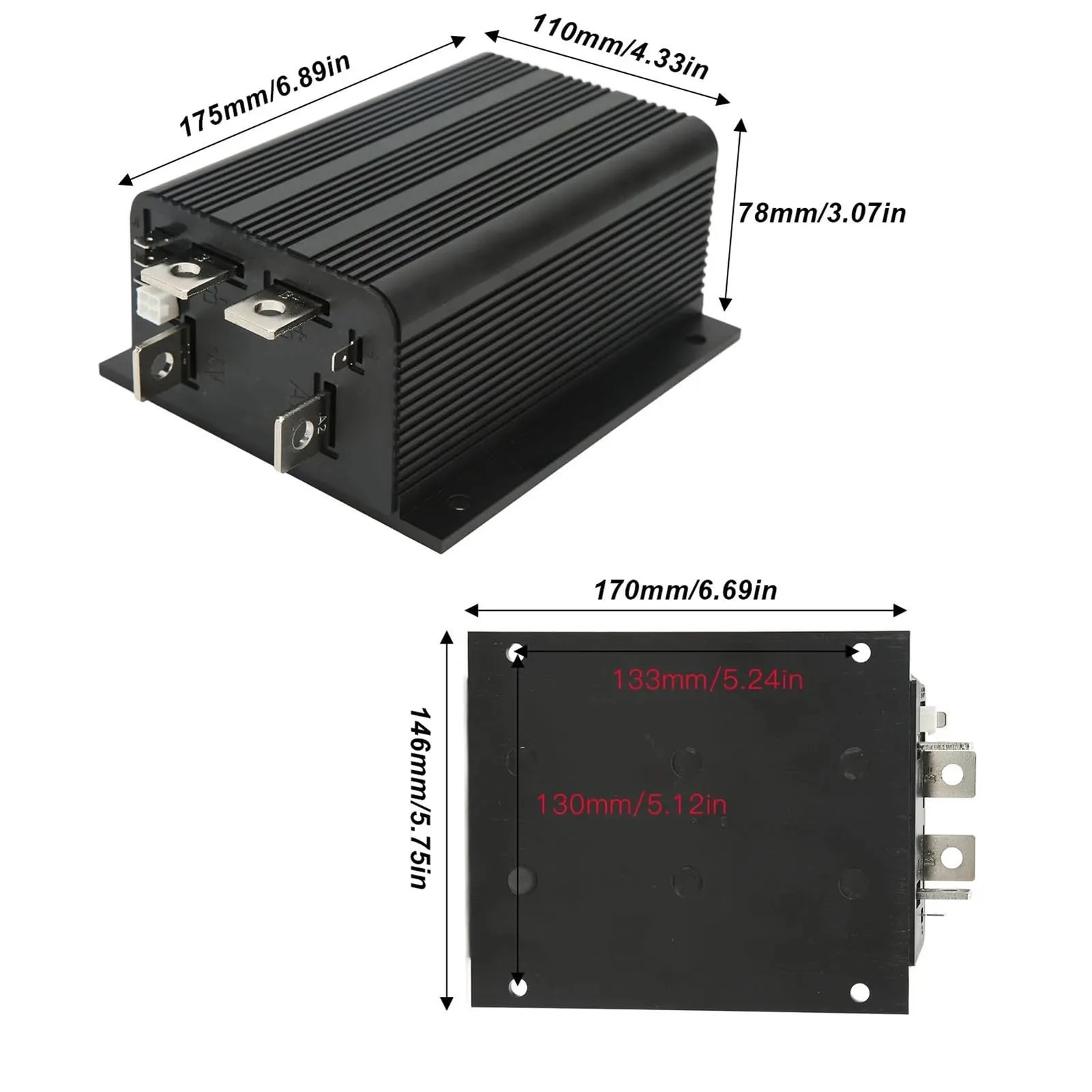 RQNKJJCE 275A 24V–36V Golf Cart Motor Controller image 3