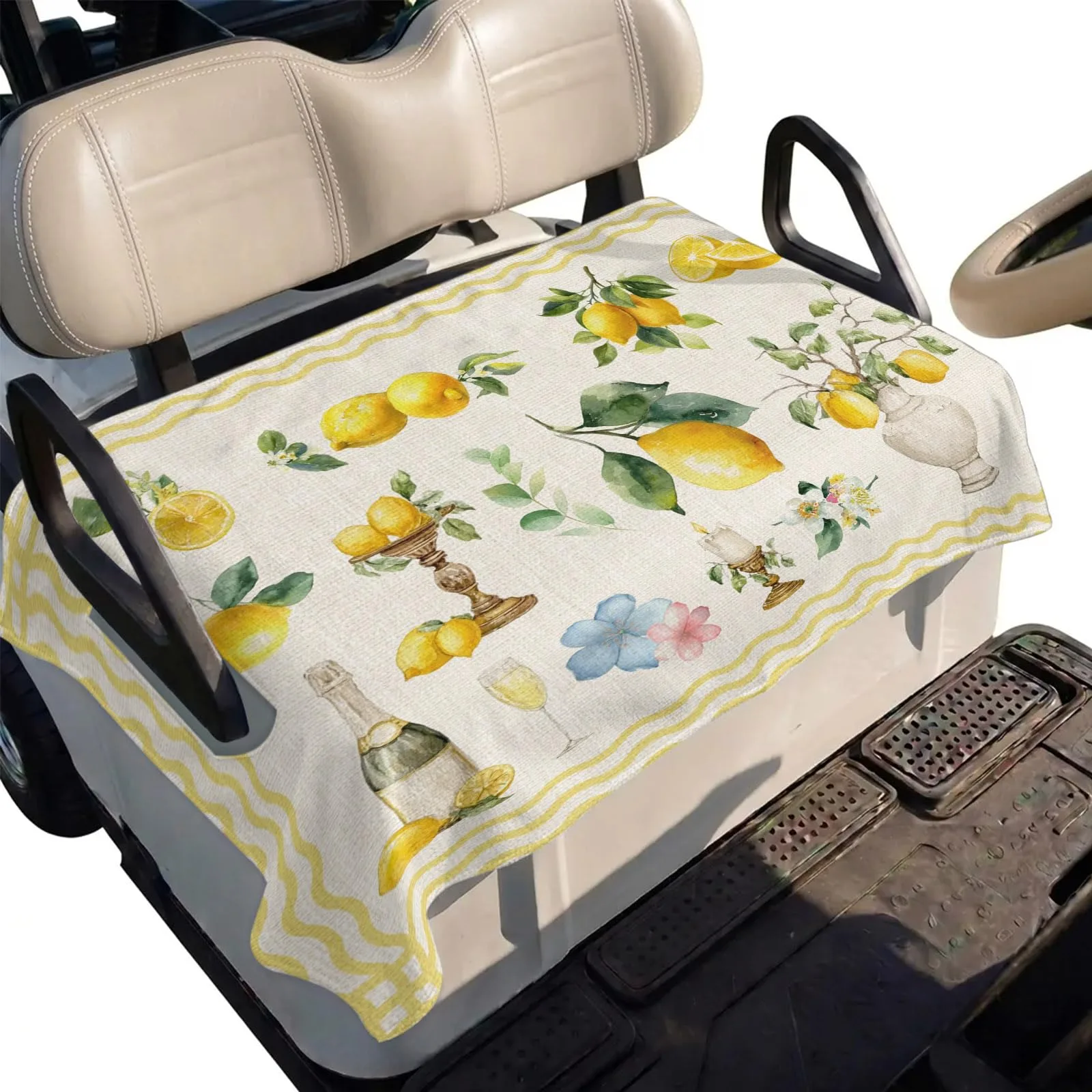 DecorLovee Golf Cart Seat Cover 51 x 31 Inch