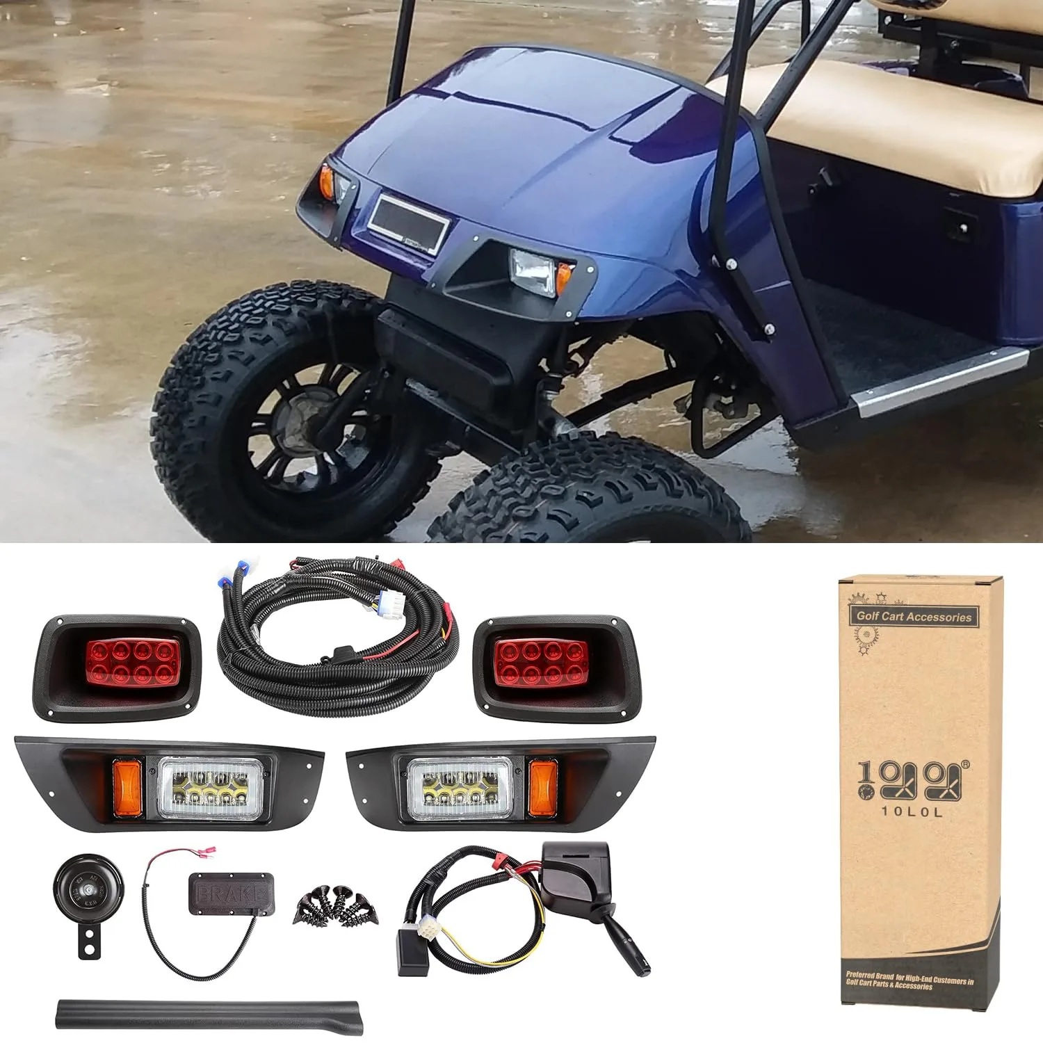 10L0L 00561 Light Kit for EZGO TXT 1996-2015