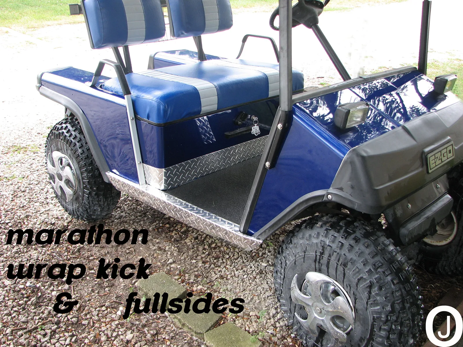 J & O Carts Parts E-Z-GO Marathon Rocker & Kick Set image 3