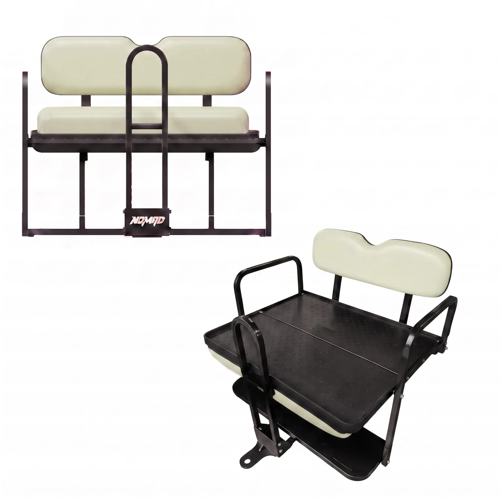 Hardcore Parts Rear Flip Seat Kit for Club Car Precedent