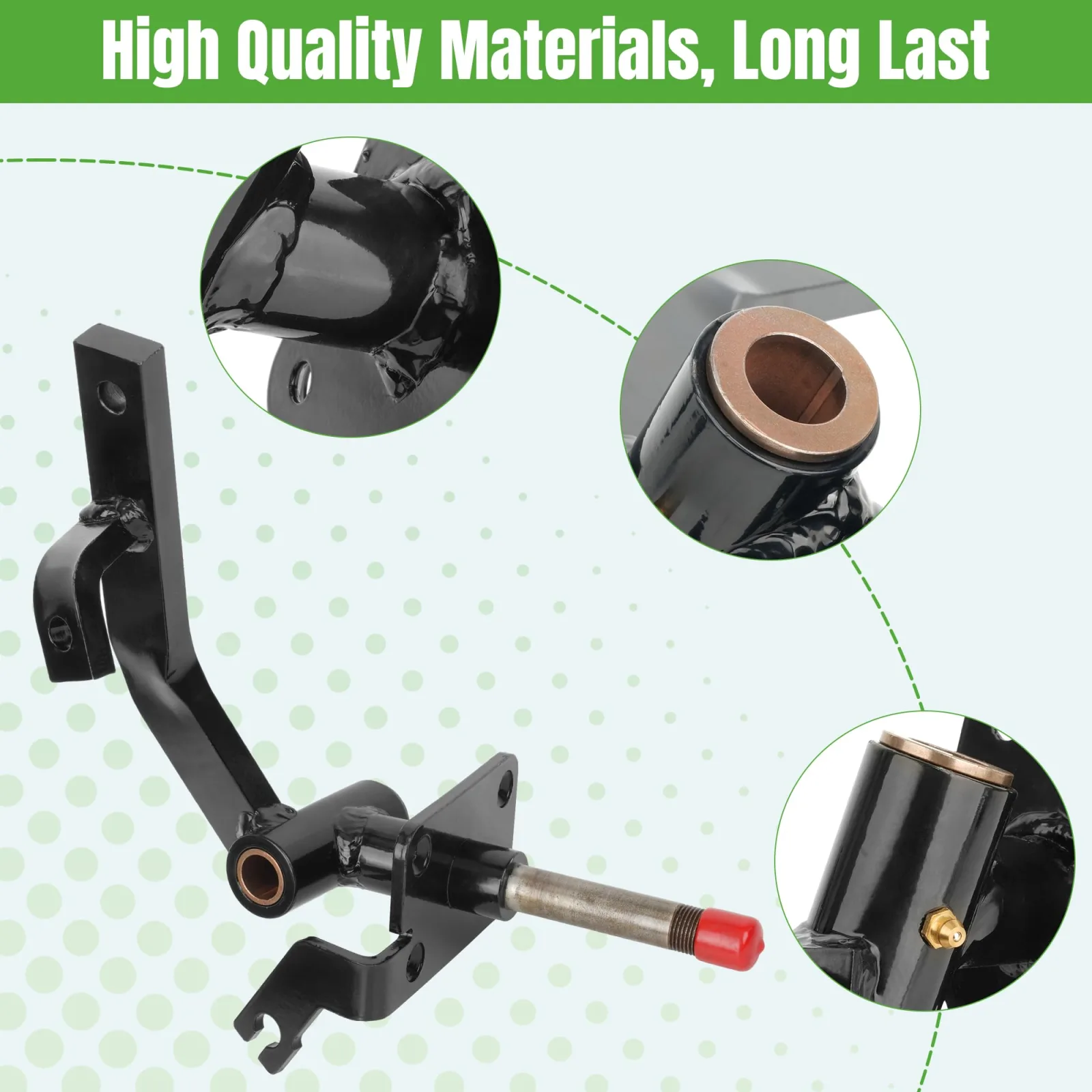 10L0L Passenger Side Spindle Assembly for Club Car DS (102354101) image 4