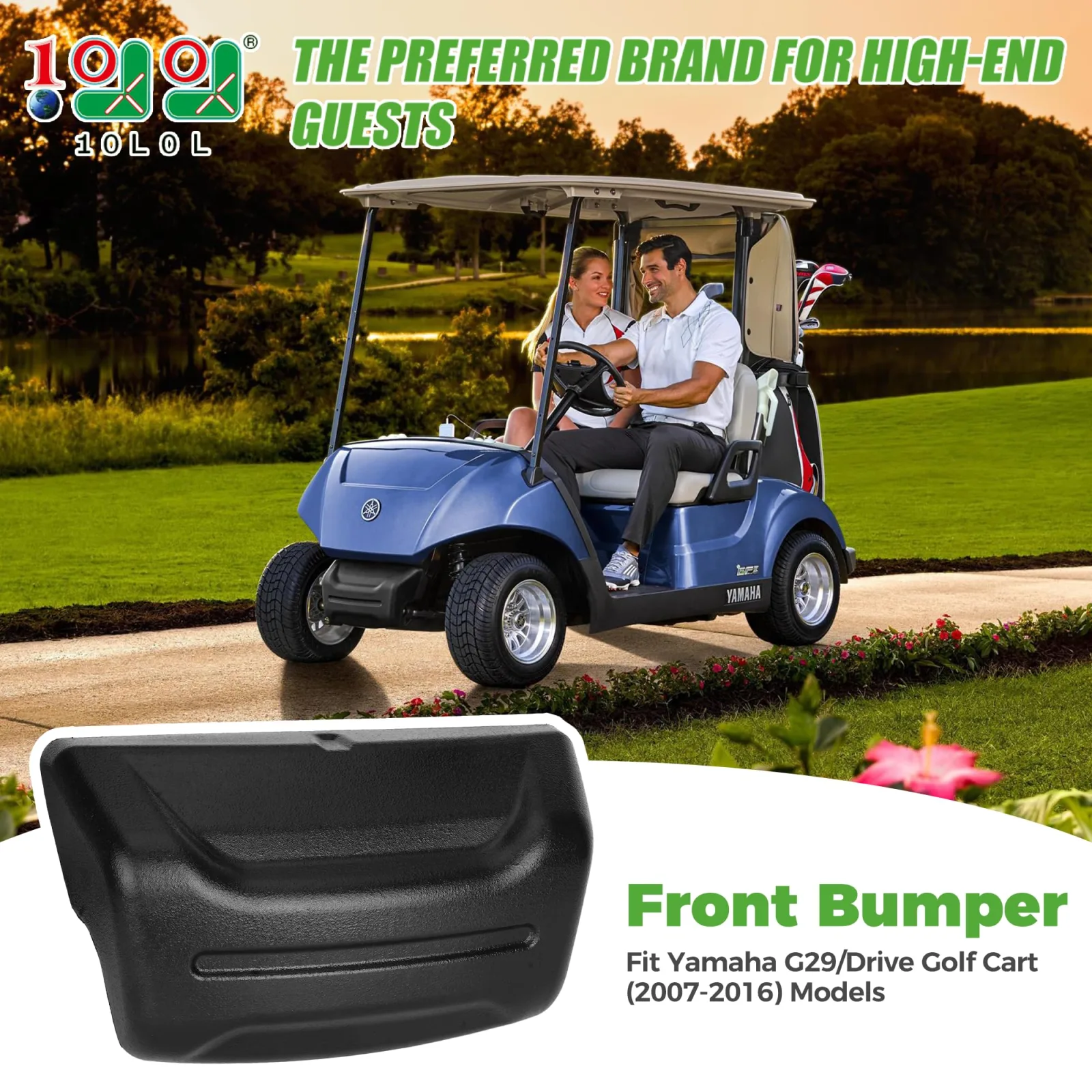 10L0L Front Bumper for Yamaha Drive 2, 2007+ image 2