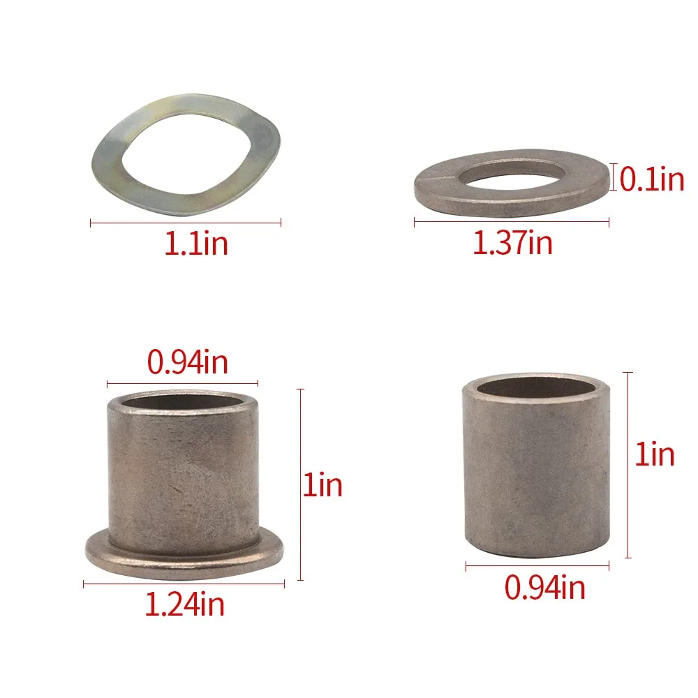 Panglong King Pin Bushing Kit for Club Car DS image 2
