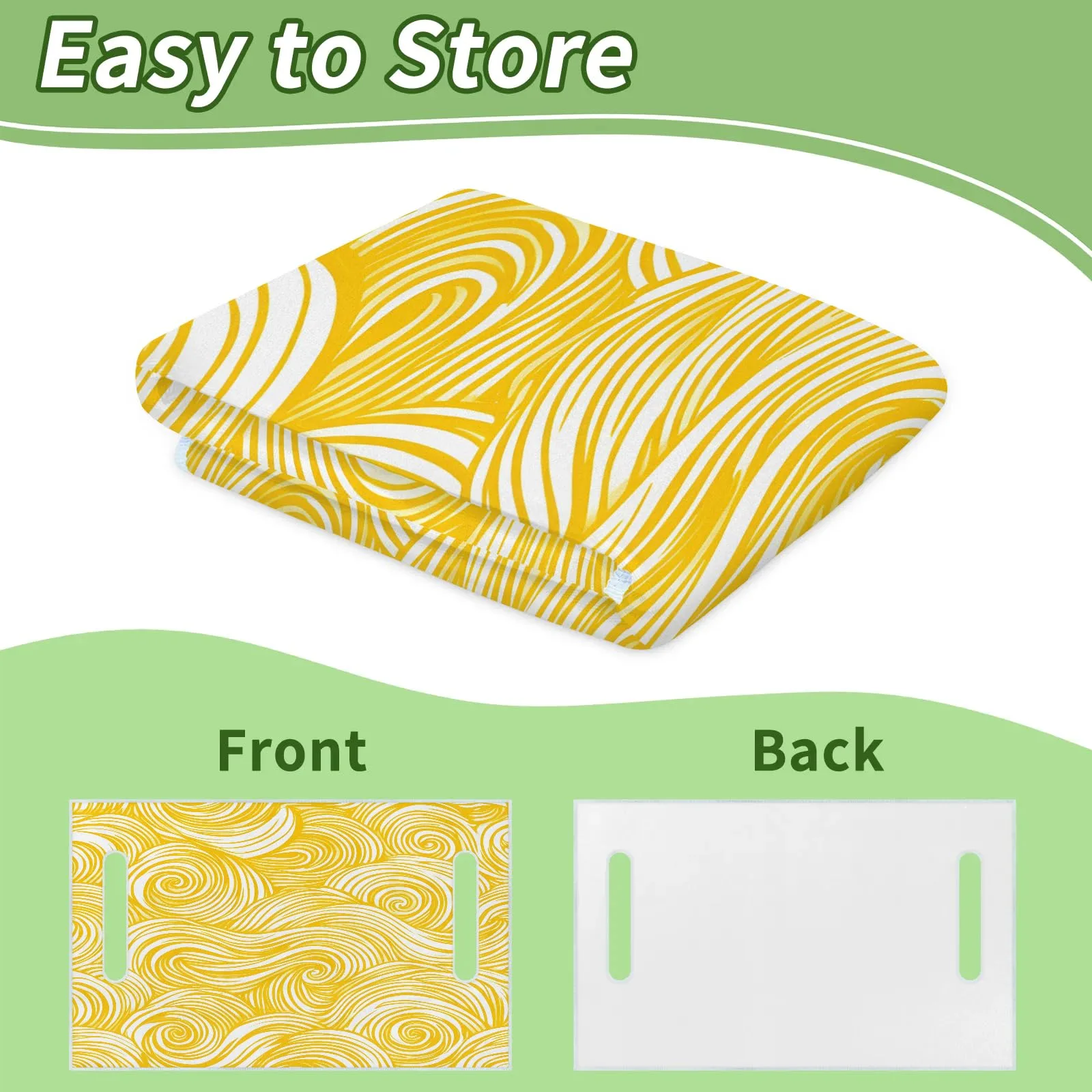 Tiveruda Golf Cart Seat Cover for Double Seats, 51 x 31 in image 4