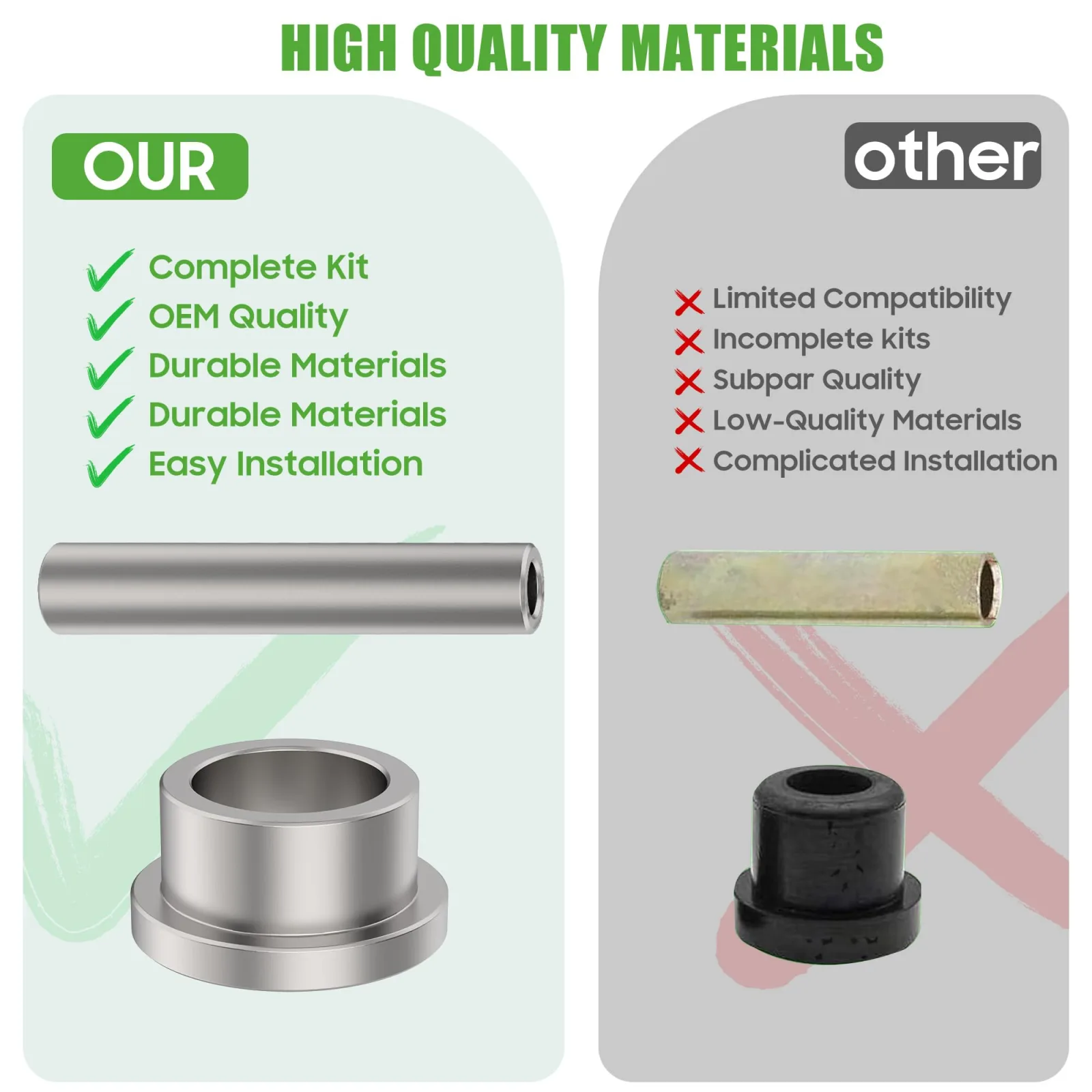 10L0L Yamaha G22 G29 Drive 2 King Pin Bushing Kit image 4