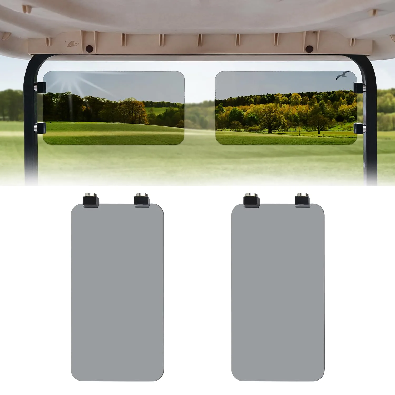 Urgown Magnetic Golf Cart Sun Visor GCSV - 001