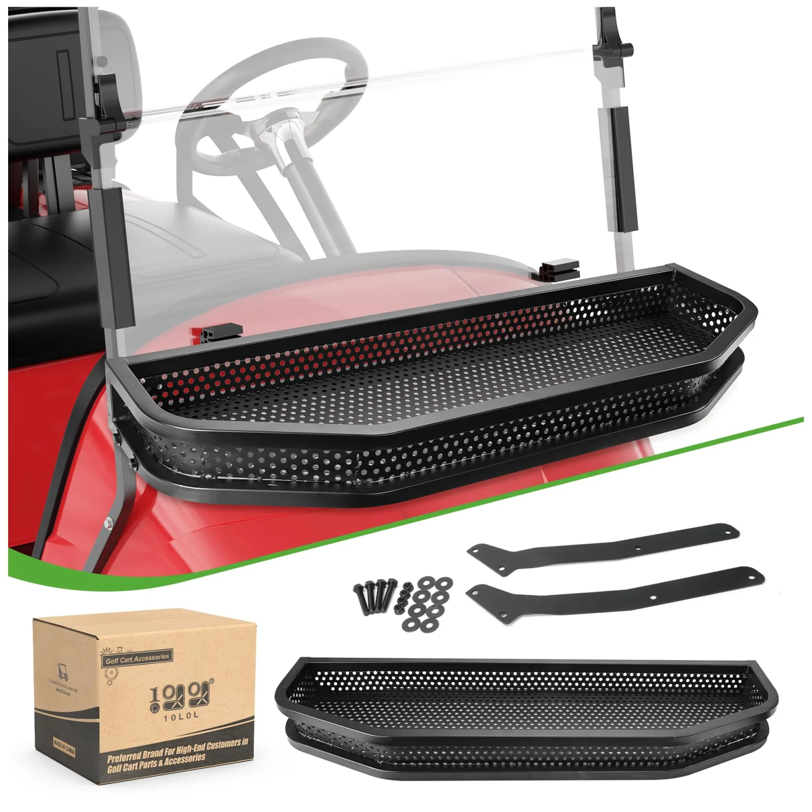 10L0L E-Z-GO TXT/RXV Front Cargo Basket