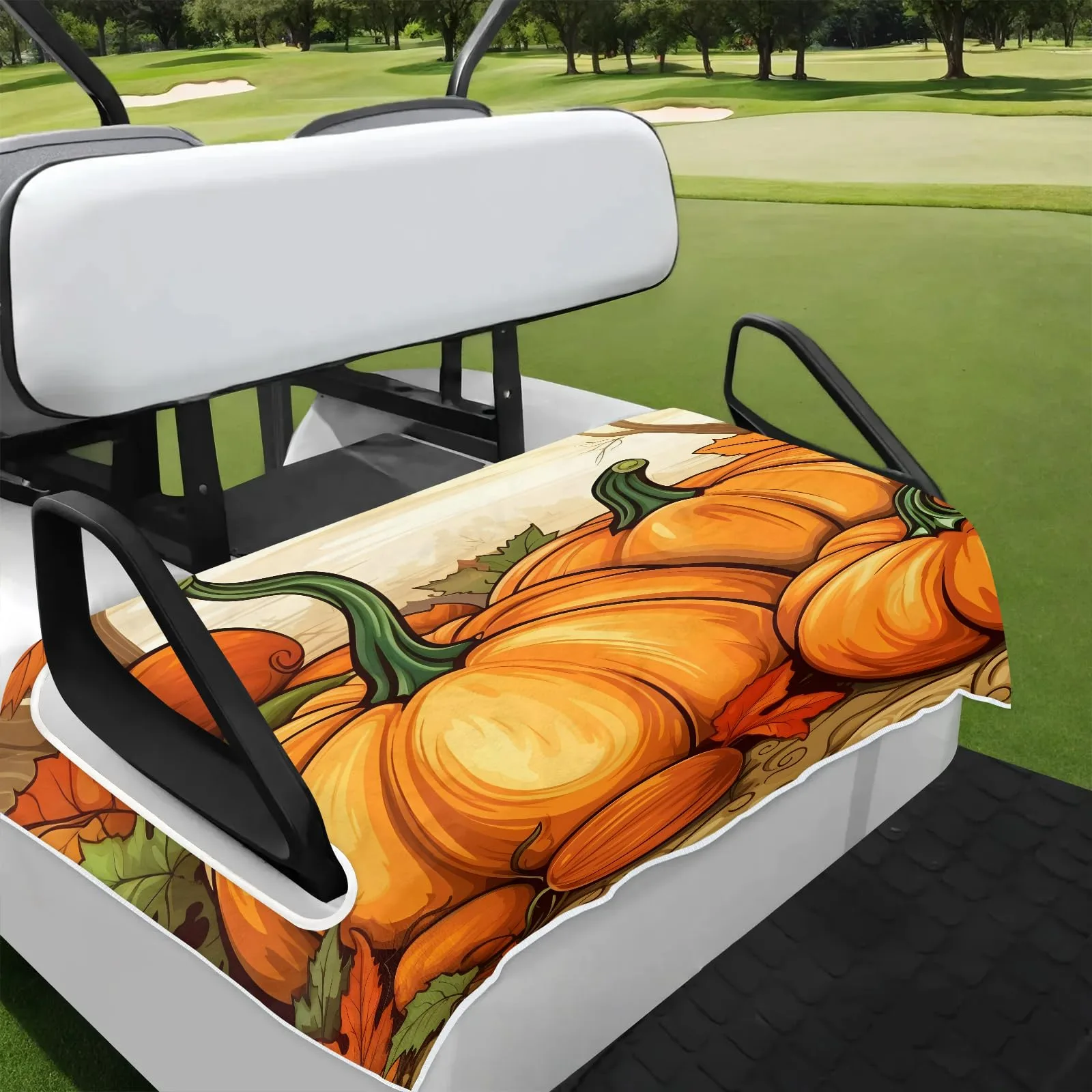 Tiveruda Golf Cart Seat Cover for Double Seats 51 x 31 in