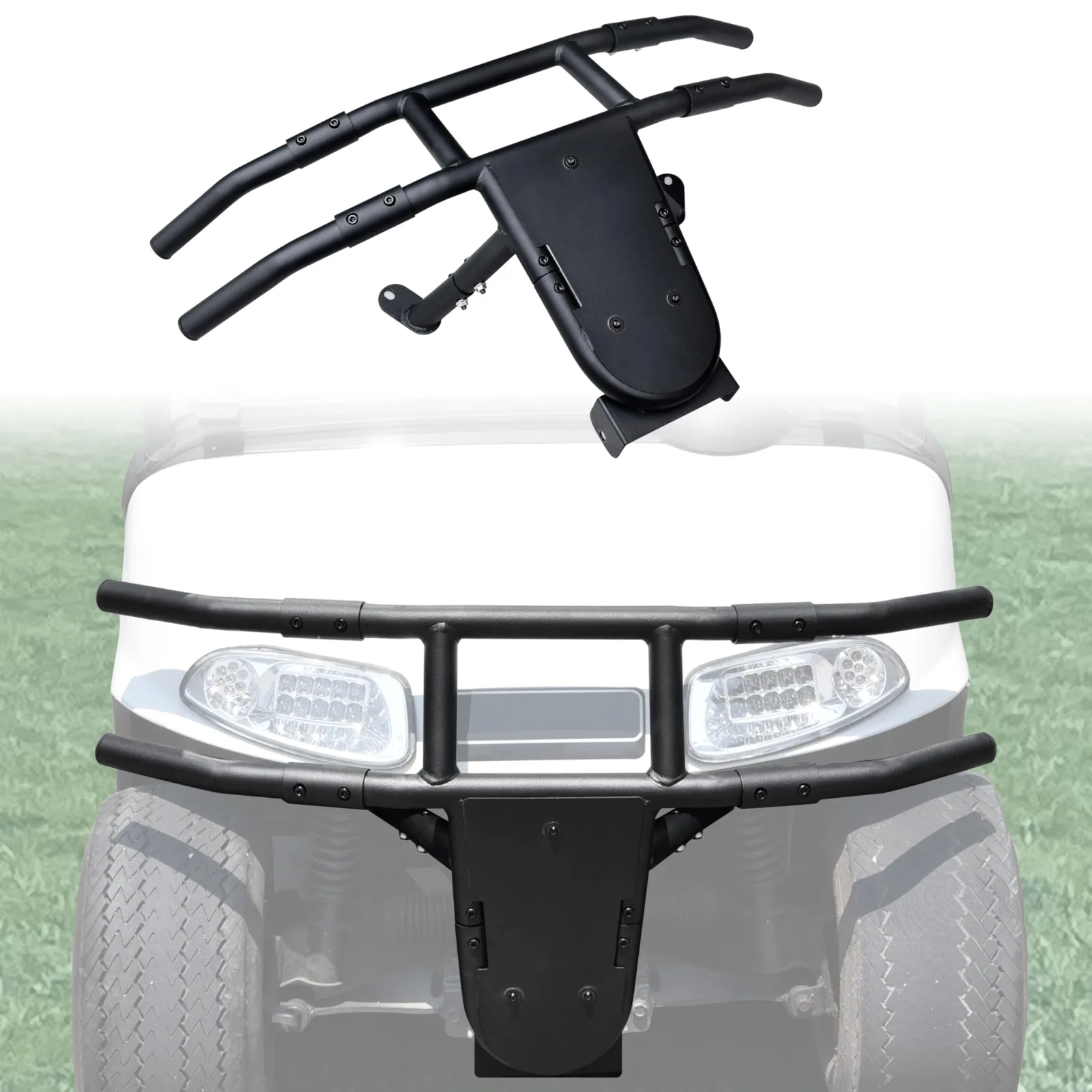LDETXY Front Brush Guard for E-Z-GO RXV 2008-2015