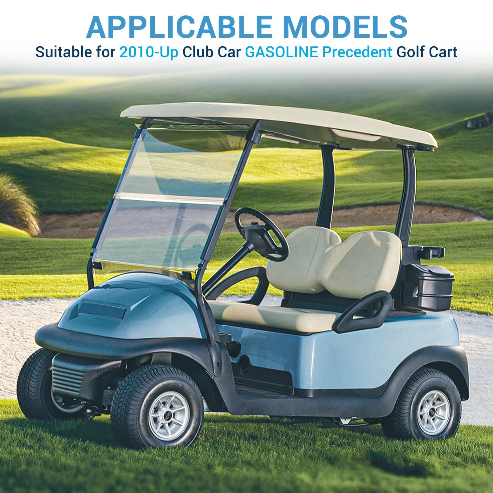 CartClan CT-0025 Starter Generator Brush Set for Club Car Precedent image 2