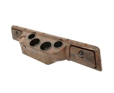 Buggies Unlimited Club Car DS Woodgrain Dash Cover 20118