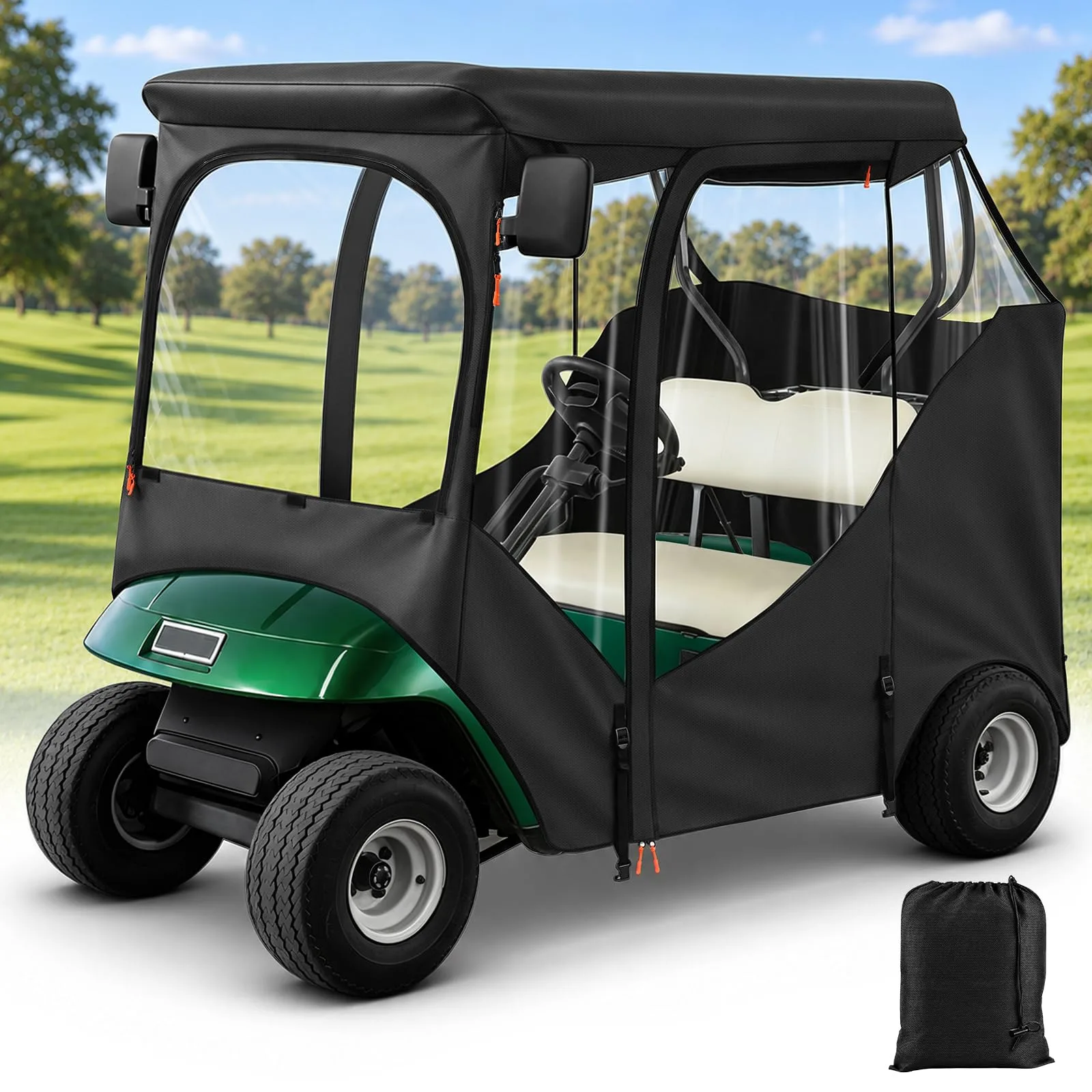 CartClan Enclosure for E-Z-GO TXT/RXV 2-Passenger Carts