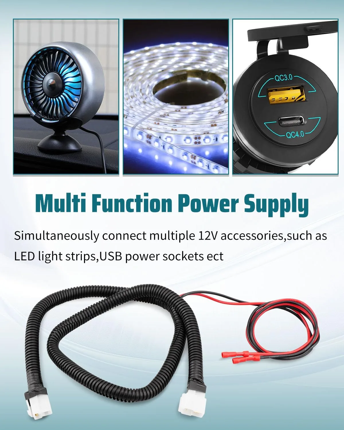 Daxabfuz D5 Power Harness for Evolution D5 Golf Carts image 4