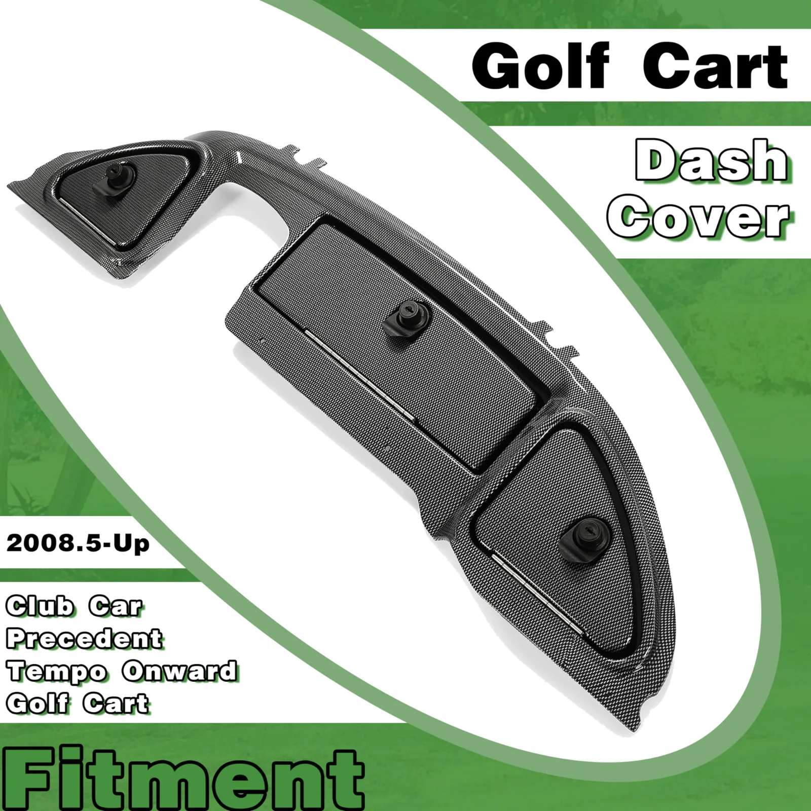 Kojem LYMP-100-1 Dash Cover for Club Car Precedent image 2