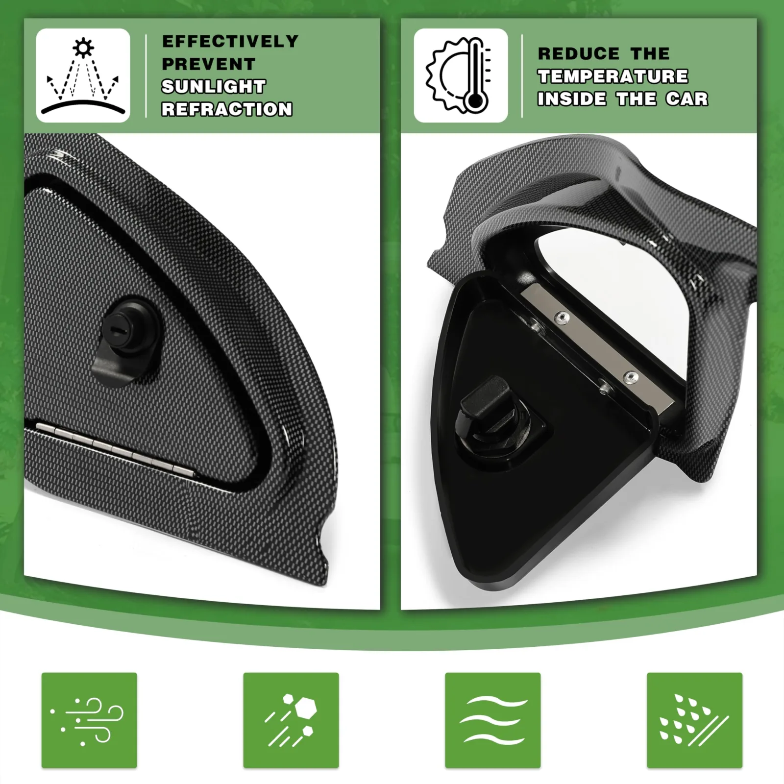 Kojem LYMP-100-1 Dash Cover for Club Car Precedent image 4