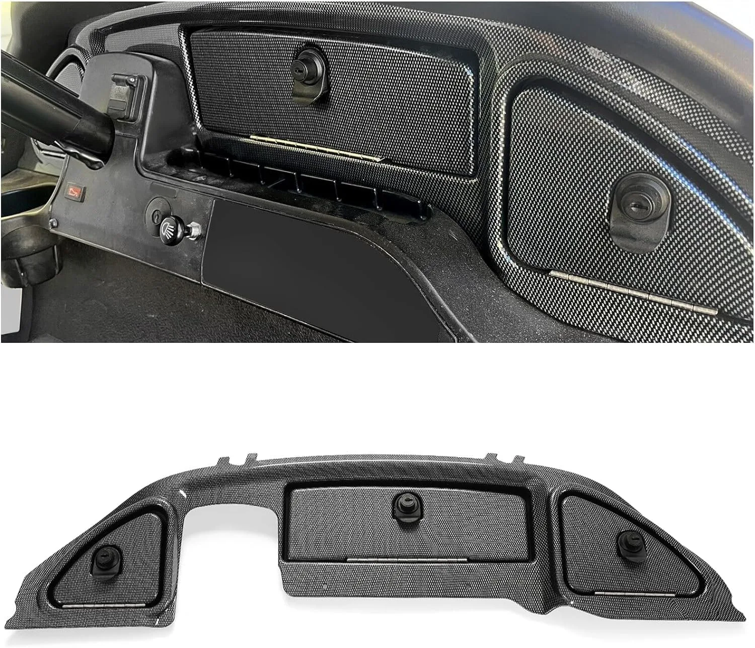 Kojem LYMP-100-1 Dash Cover for Club Car Precedent