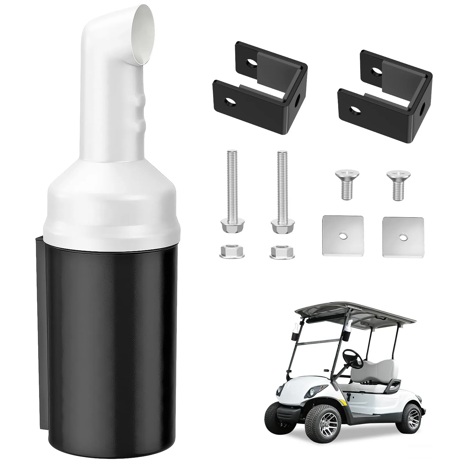 CLUBRALLY Golf Cart Sand Bottle with Holder Aix-CB-033