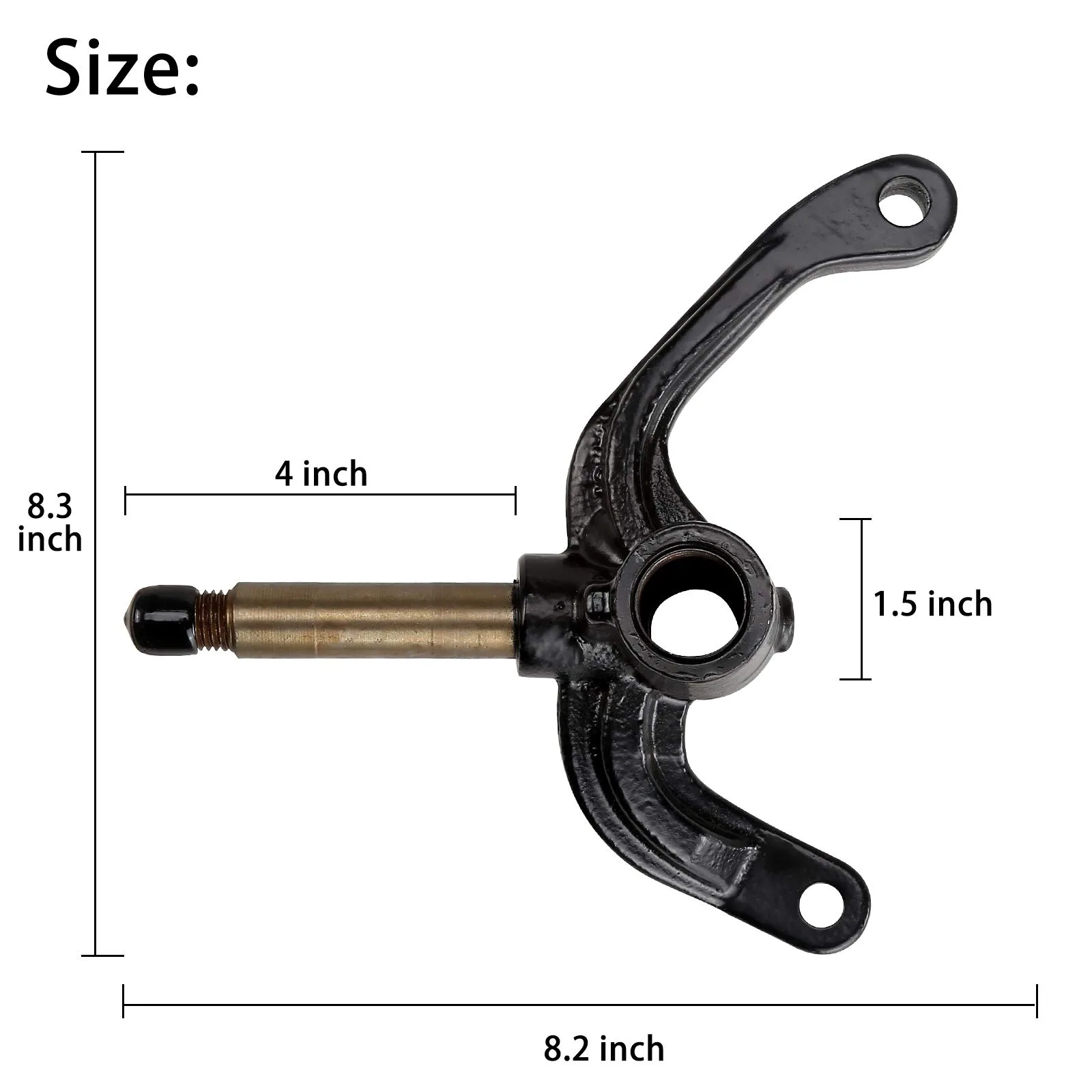 10L0L E-Z-GO RXV Right (Passenger) Front Spindle Assembly image 4