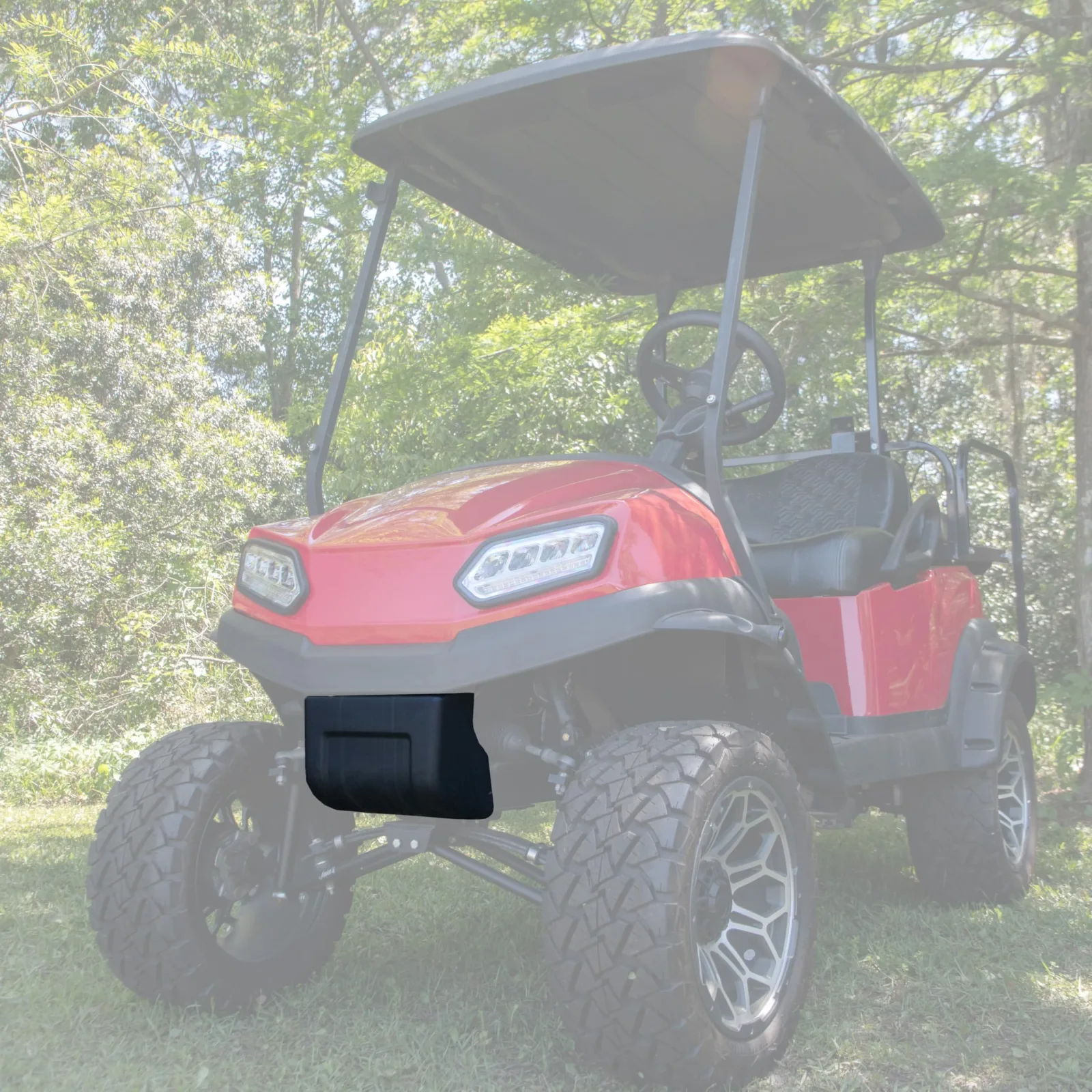 NIVEL Front Bumper Shield for Club Car Tempo 47604926001 image 2