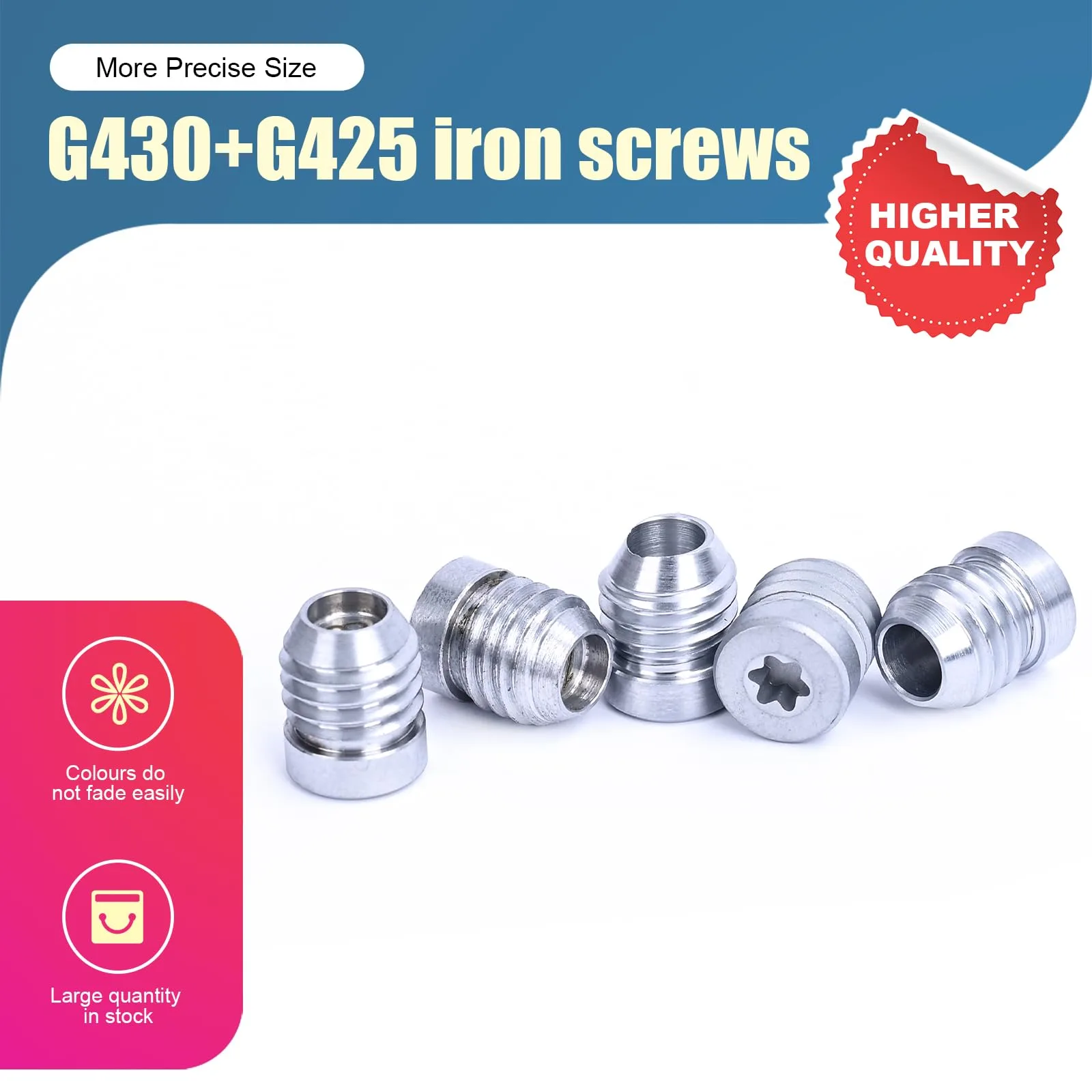 TokongsenXizali Weight Screw for PING G410/G425/G430/G710/i525 — Silver image 2