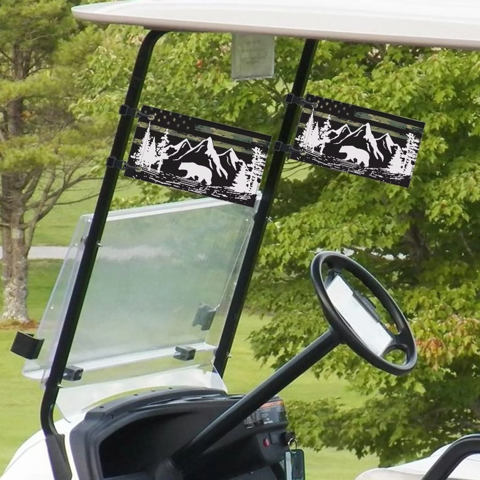 Boatee Golf Cart Flag Polyester 25 x 15 cm — Model 24102203023 image 4
