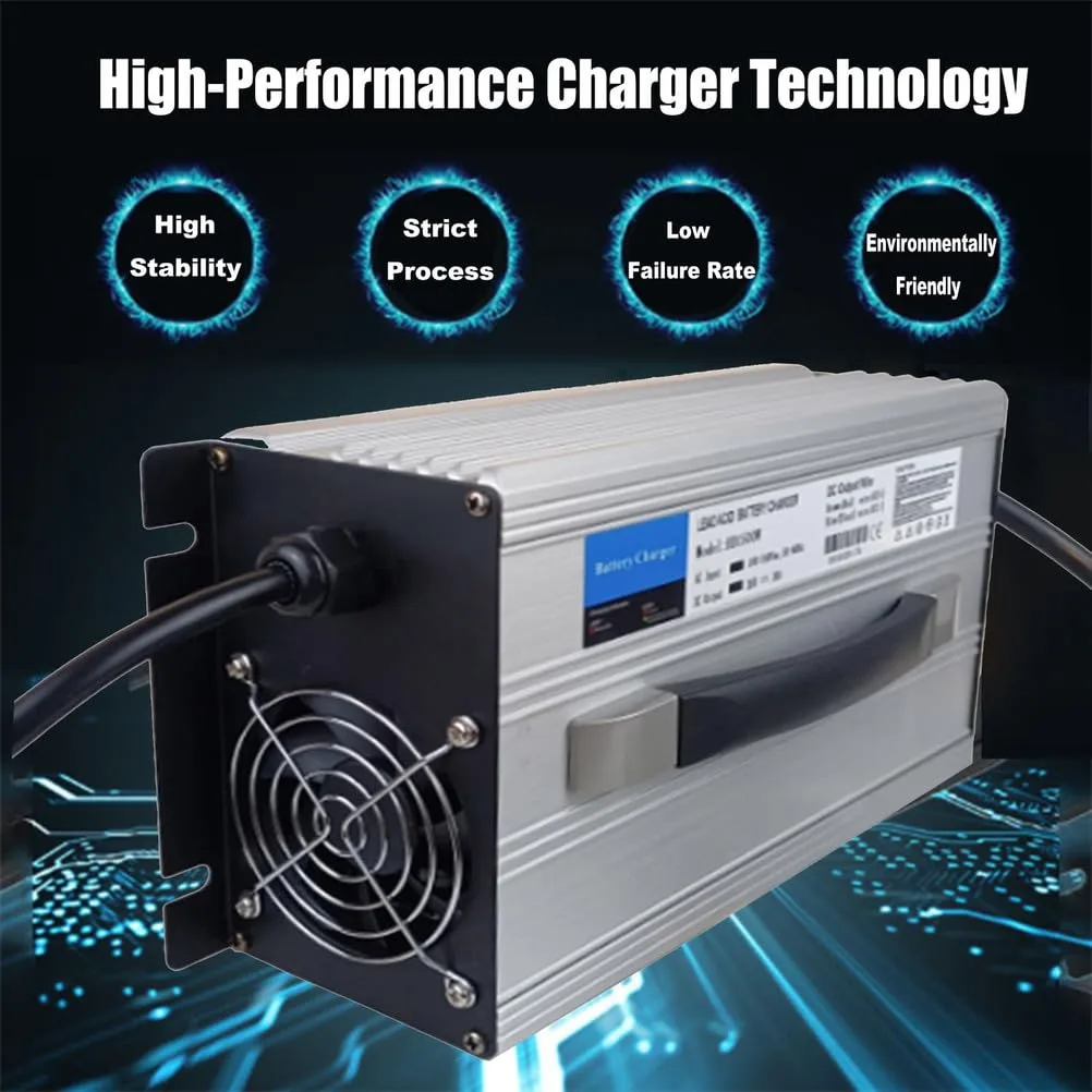 WJIANY 36V 30A Golf Cart Battery Charger SILVER-350A image 3