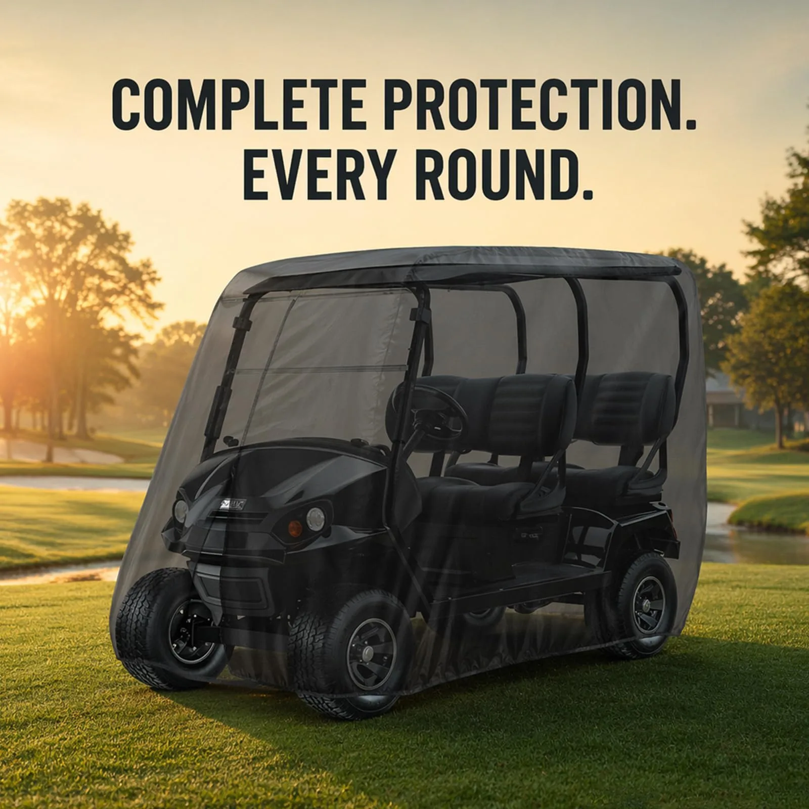 KFVGHXFG Golf Cart Cover for Yamaha G29 Drive 2007-2016 image 2