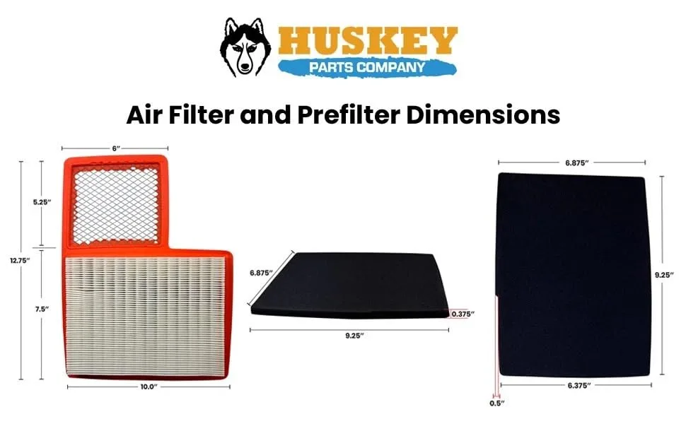 YMH G16 G19 G22 G29 Air Filter Pre-Filter Kit image 3