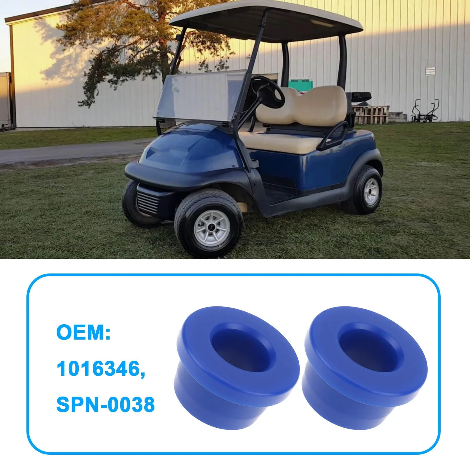 MechPort Club Car Golf Cart Suspension Bushings SPN-0038 image 2