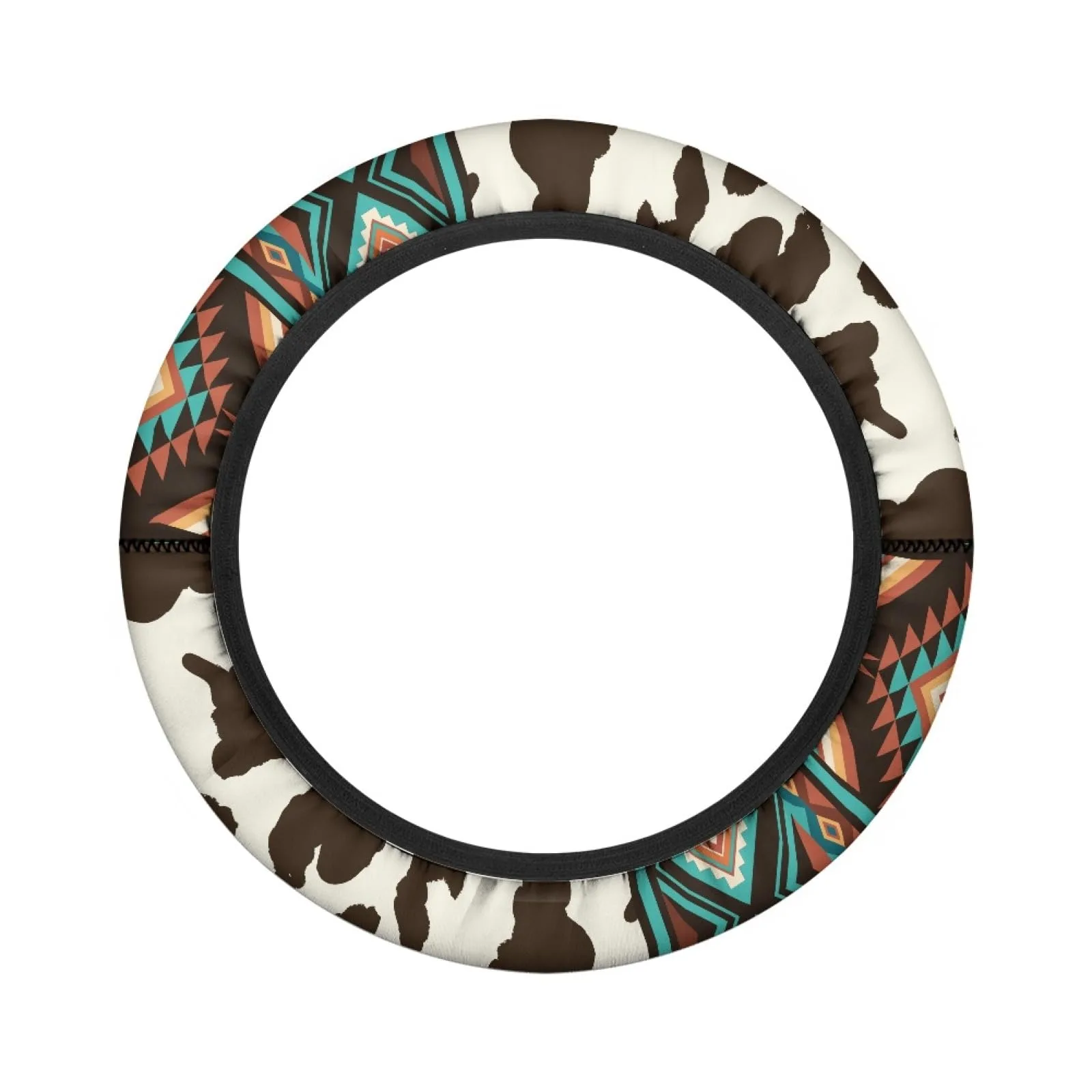 INSTANTARTS Aztec Golf Cart Steering Wheel Cover image 2