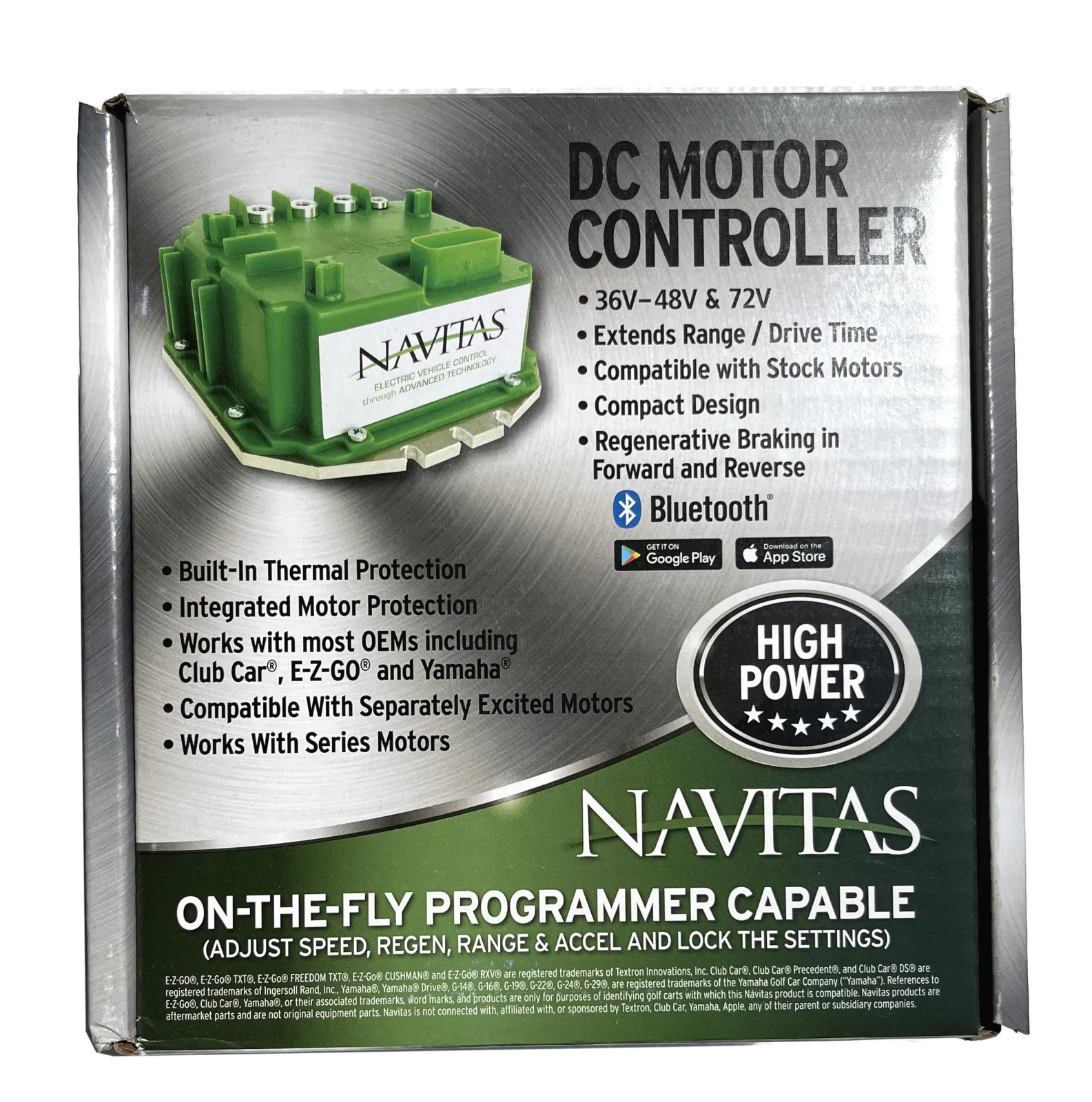 Navitas 600 Amp Controller for Series Golf Carts image 2