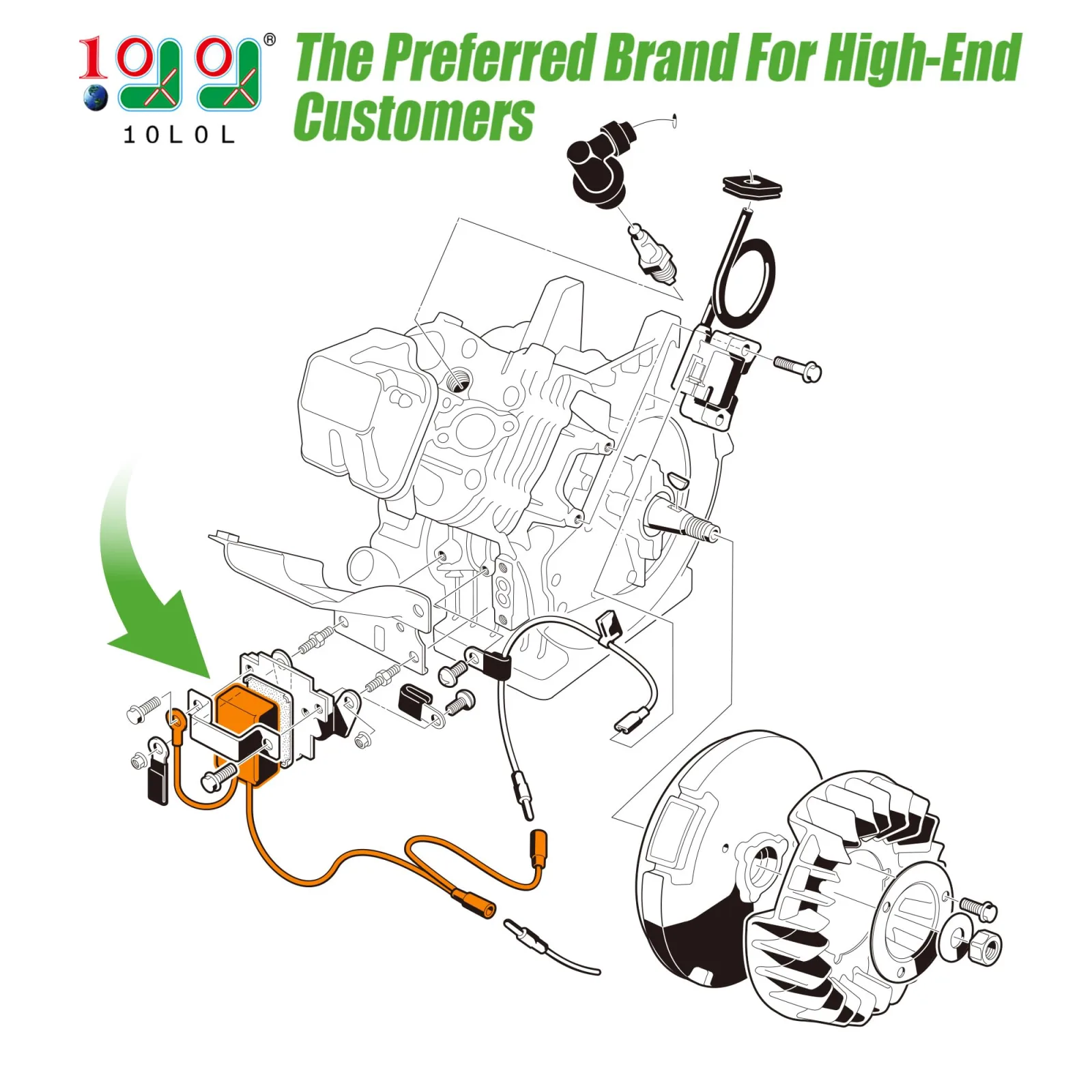 10L0L RPM REV Limiter for Club Car DS and Precedent image 2