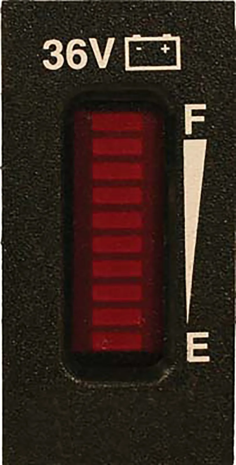 Golf Cart King 301 36V LED Battery Charge Indicator Meter