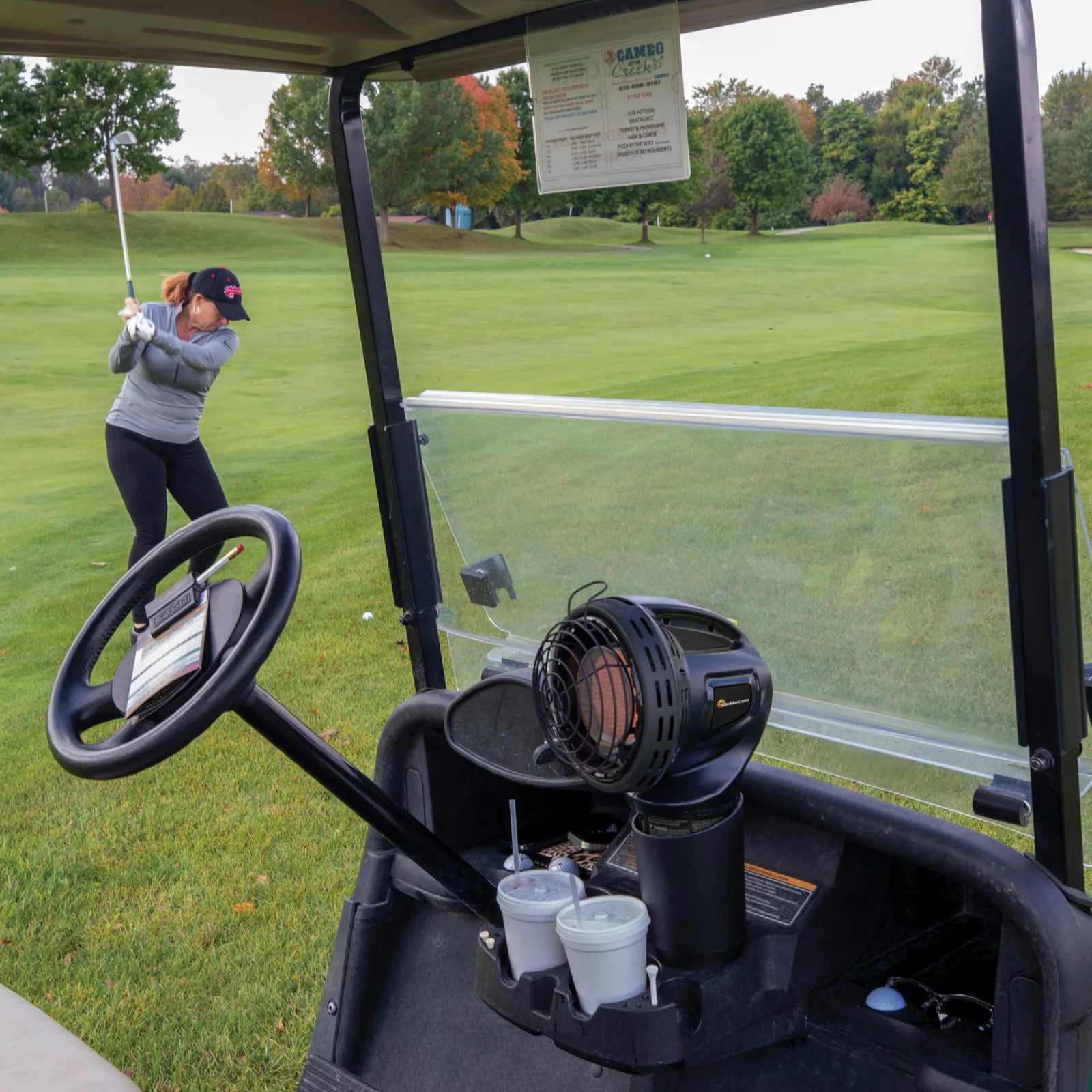 Mr. Heater Golf Cart Radiant Propane Heater MH4GC — 4,000 BTU image 3