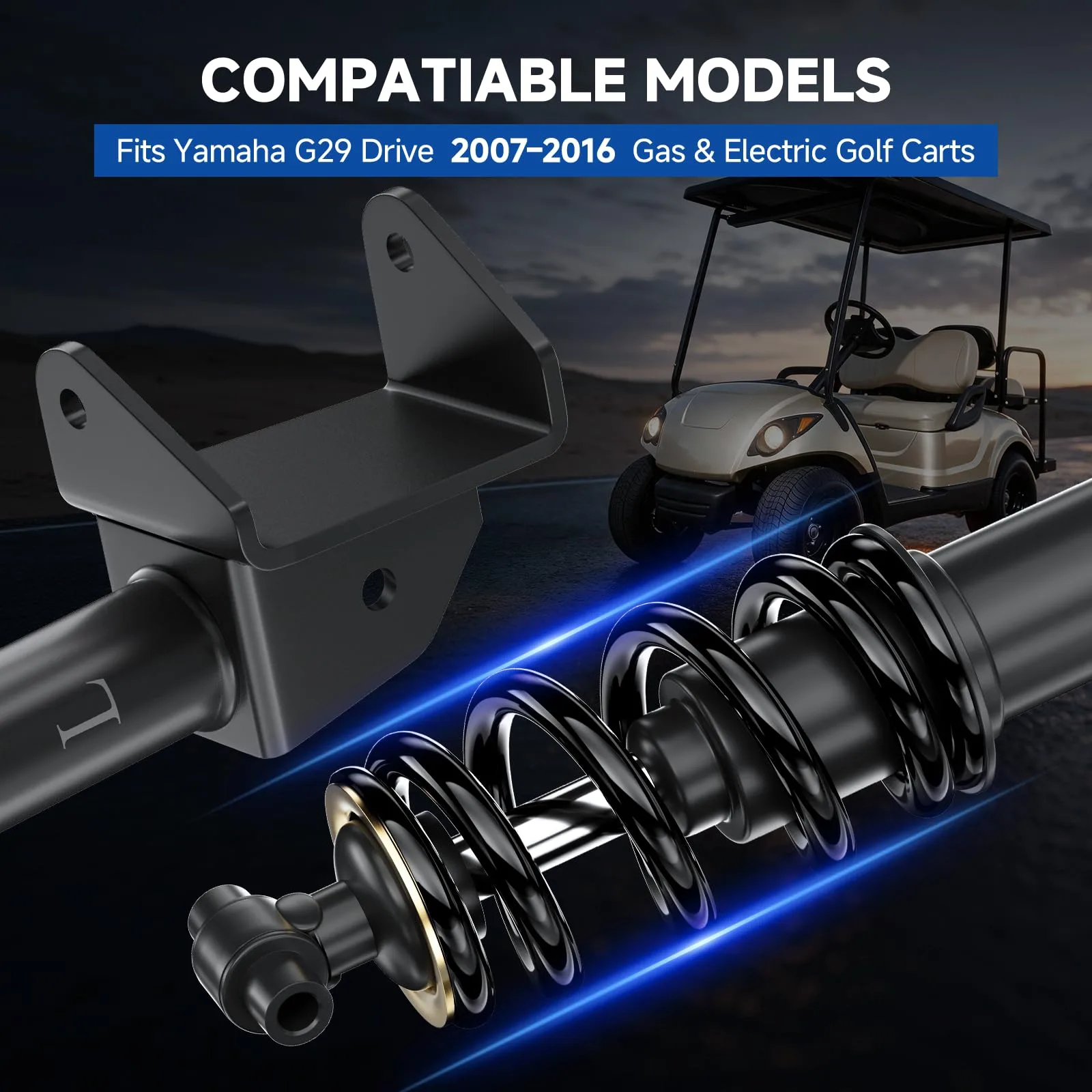 Rzcazzide Front Shocks for Yamaha G29 Drive 2007-2016 image 2