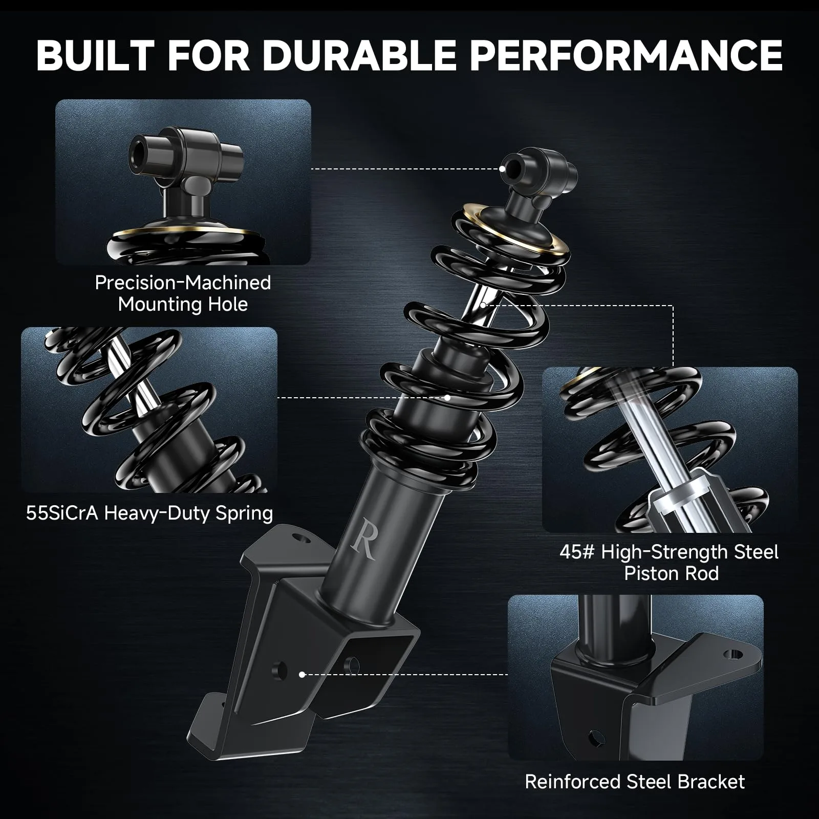 Rzcazzide Front Shocks for Yamaha G29 Drive 2007-2016 image 3