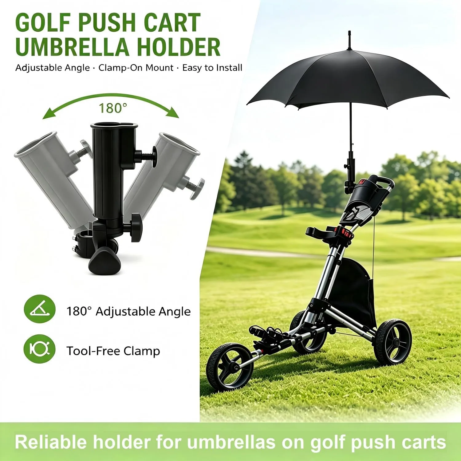 yunyouxuan Umbrella Holder for Bag Boy Nitron Hybrid image 4