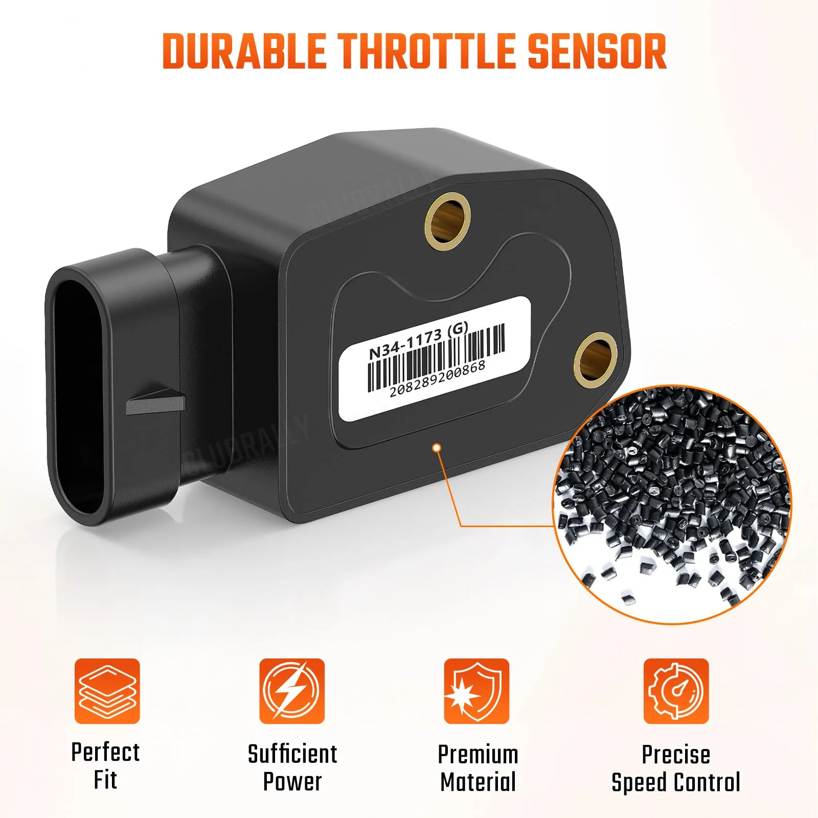 CLUBRALLY Throttle Sensor for Club Car Gas Carts N34-1173(G) image 3