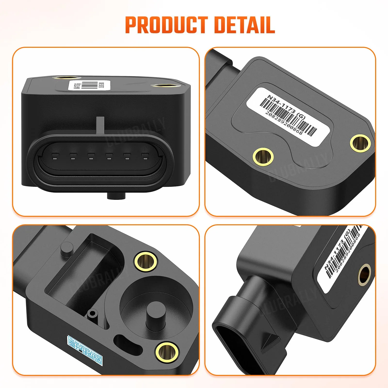 CLUBRALLY Throttle Sensor for Club Car Gas Carts N34-1173(G) image 4