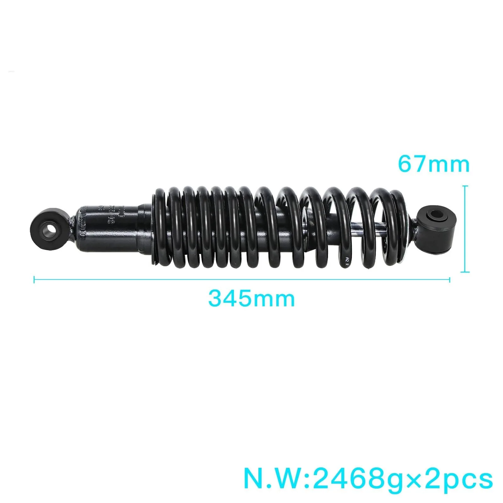 CHMIFTNX Hydraulic Shock Absorber for Electric Golf Cart image 2