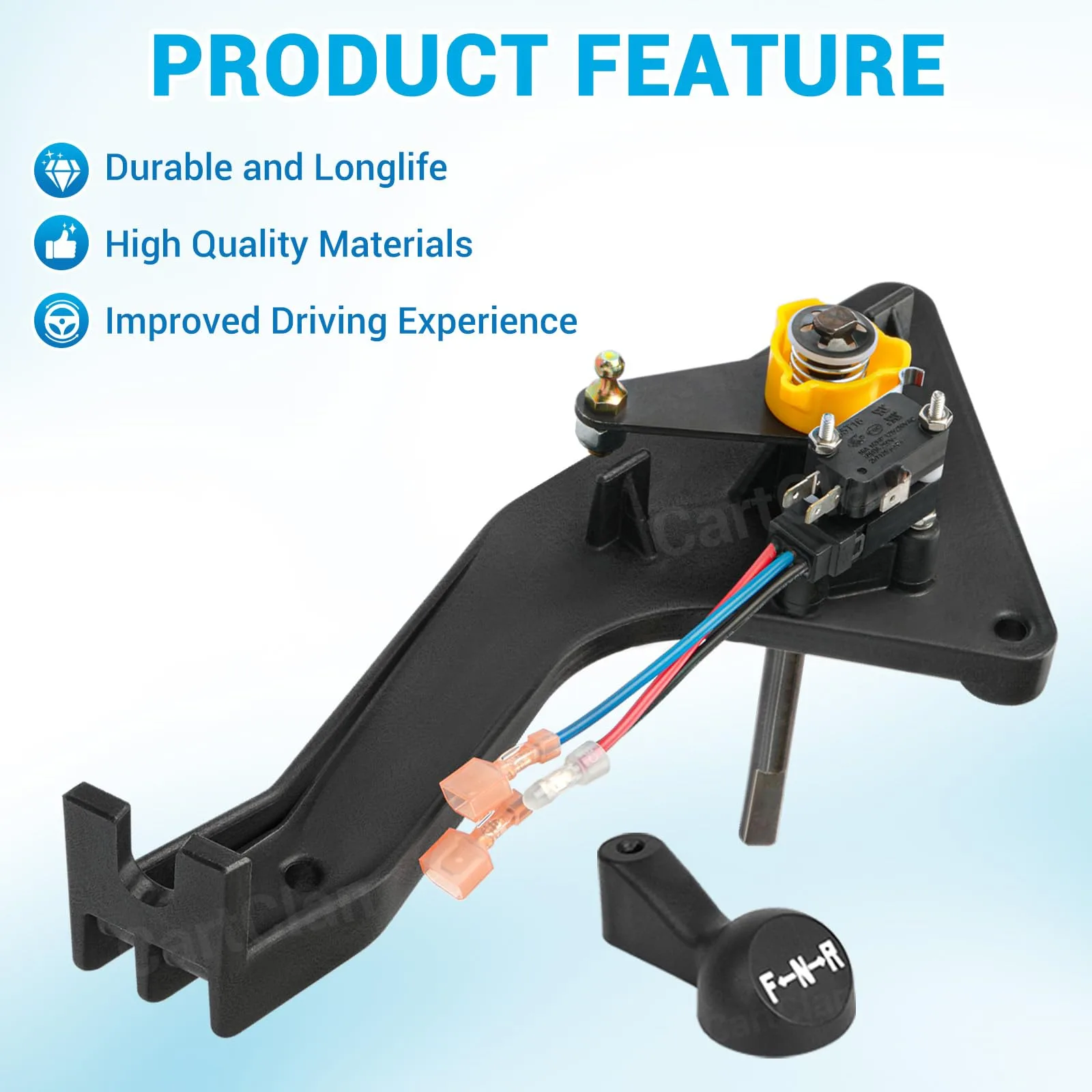 CartClan F&R Shifter Assembly for Club Car Precedent image 4