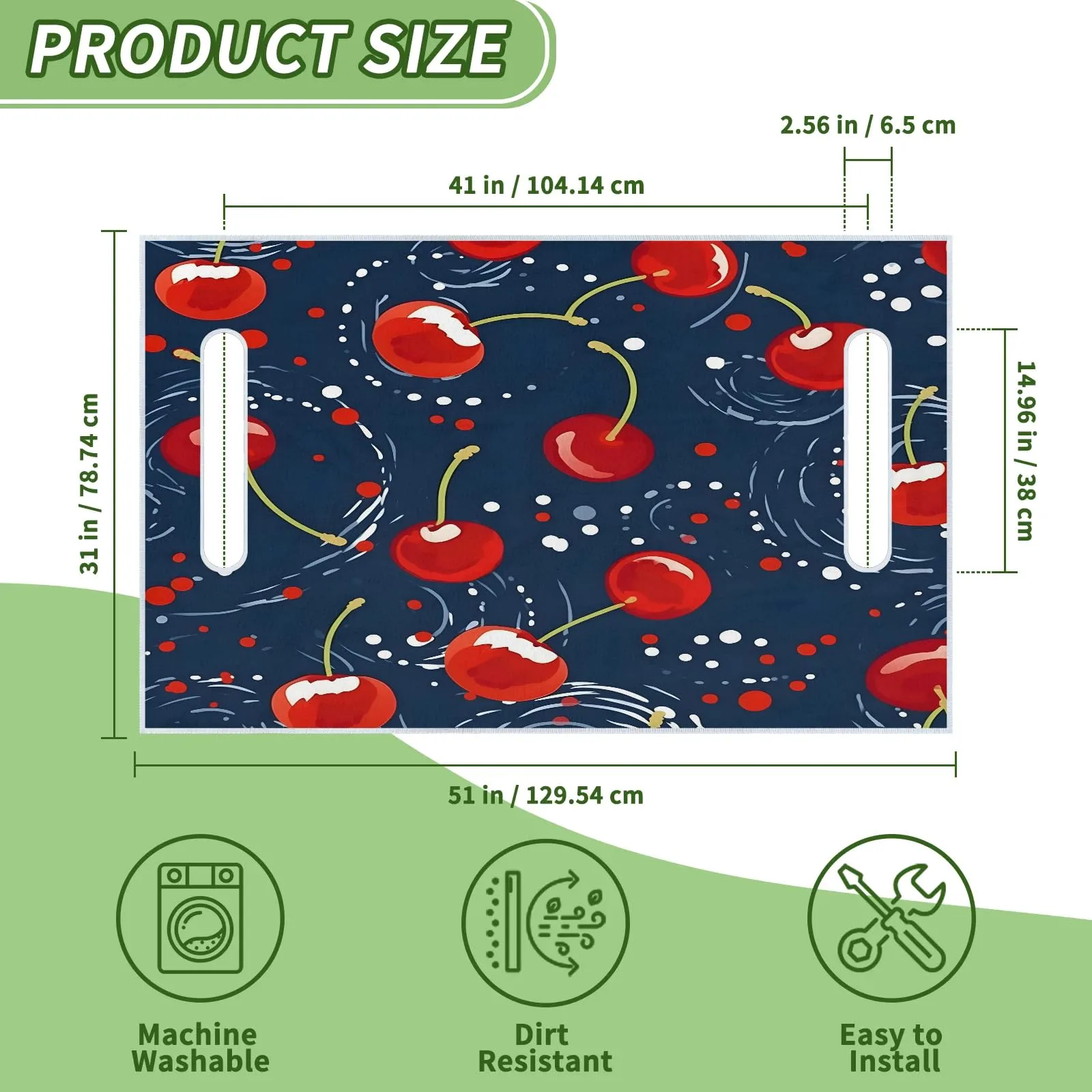 Tiveruda Golf Cart Seat Cover for Double Seats image 2