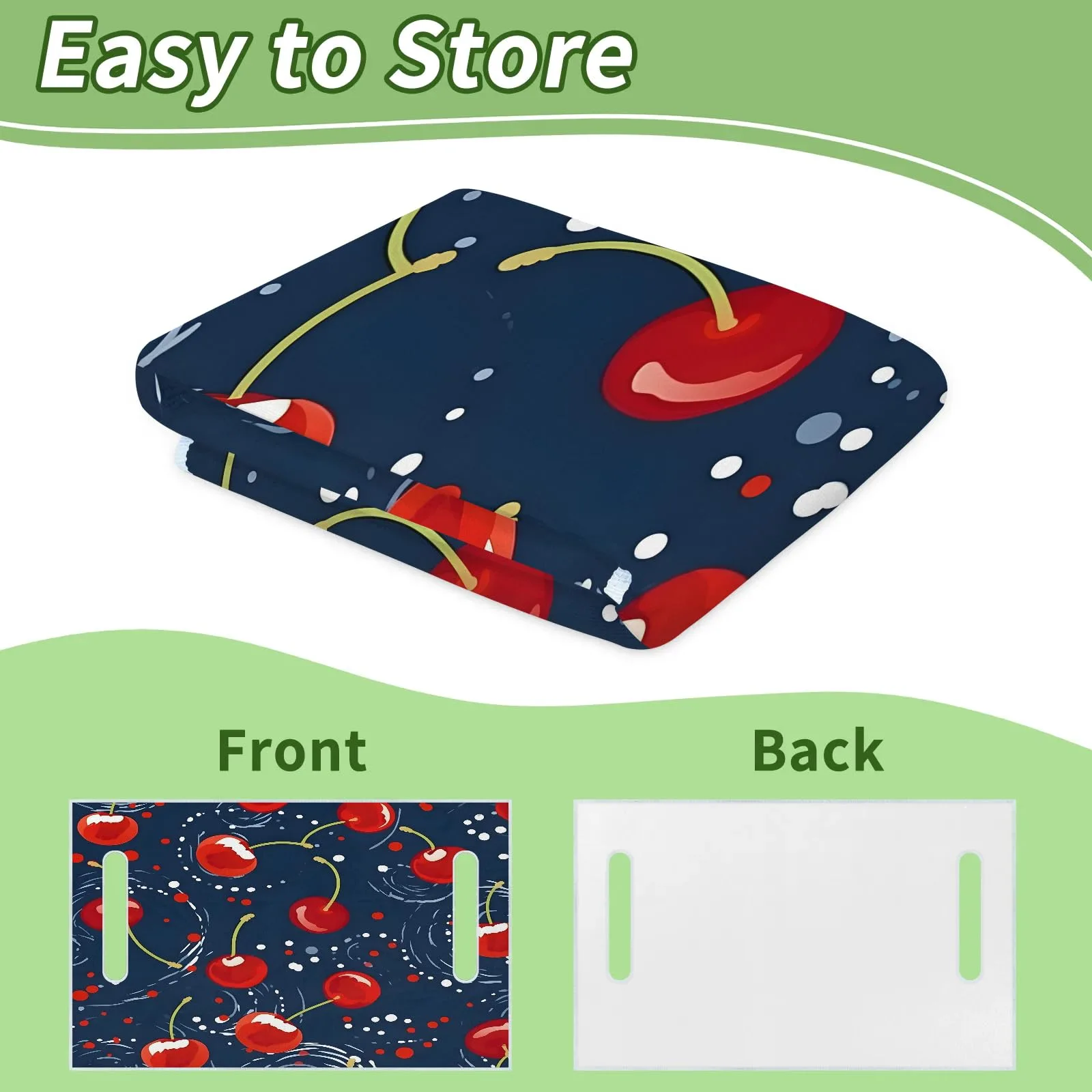 Tiveruda Golf Cart Seat Cover for Double Seats image 4