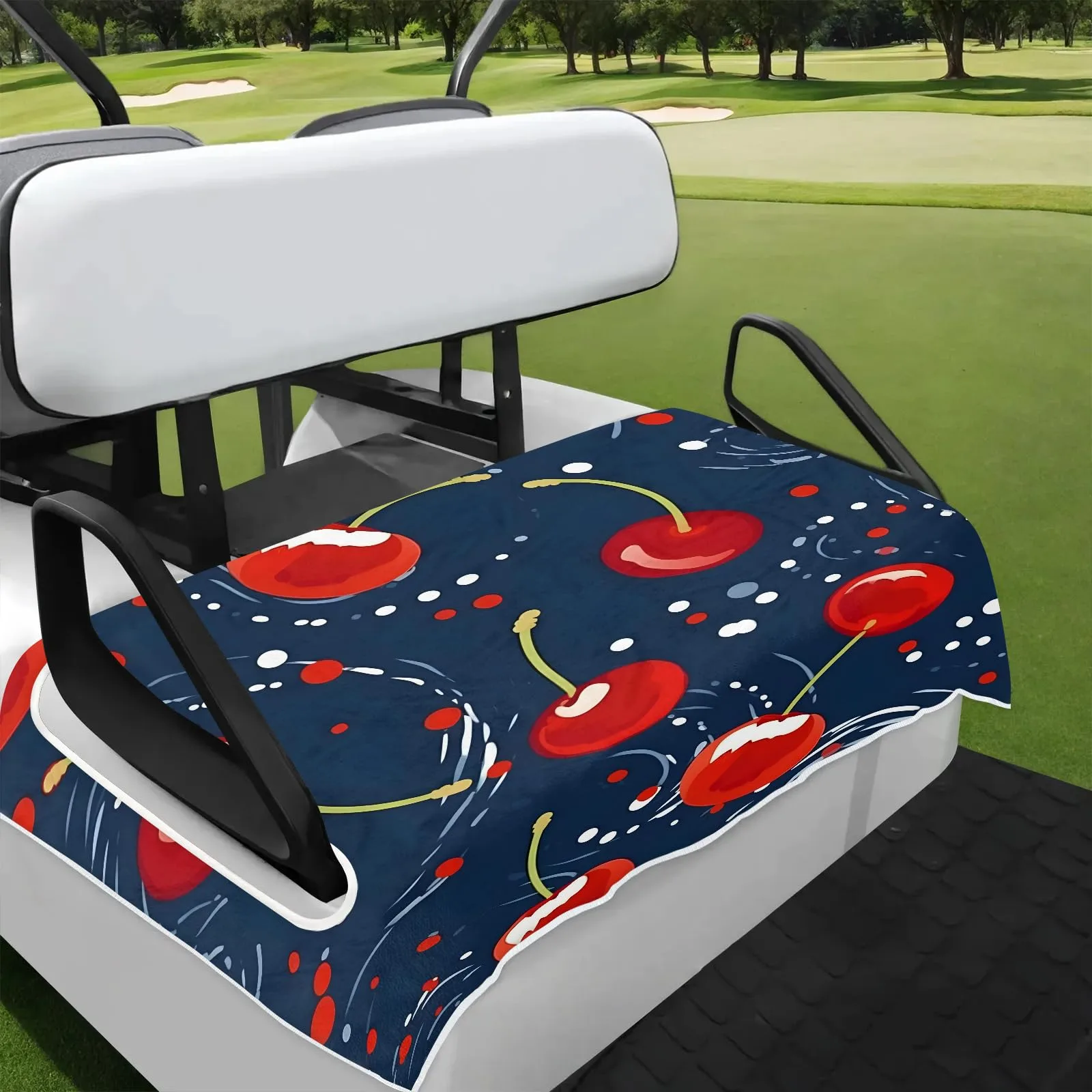Tiveruda Golf Cart Seat Cover for Double Seats