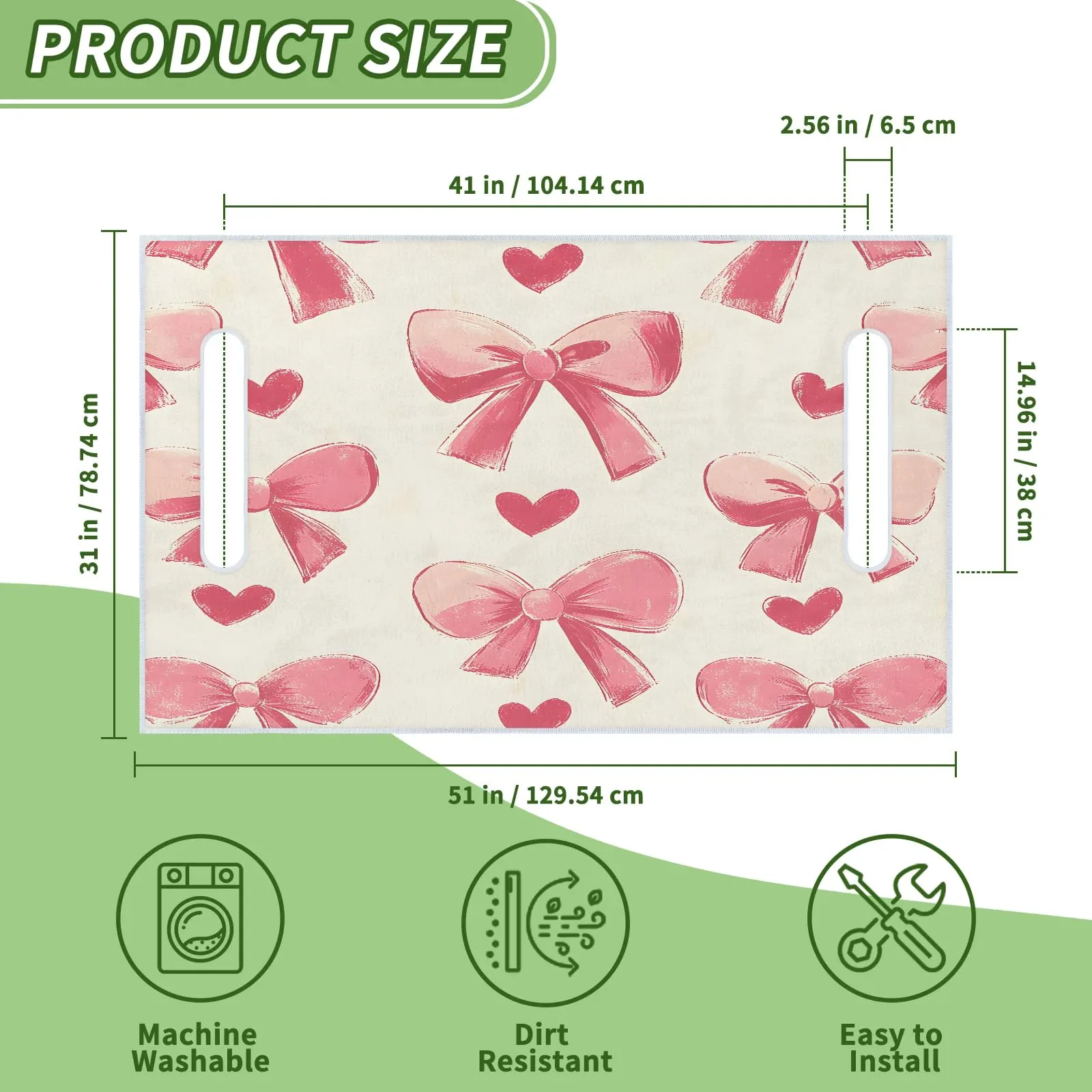 Tiveruda Golf Cart Seat Cover for Double Seats 51 x 31 in image 2
