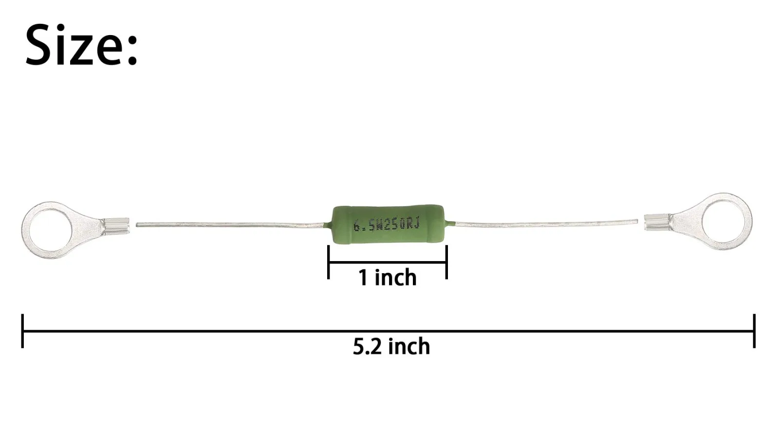 10L0L Solenoid Resistor for E-Z-GO Golf Carts image 4